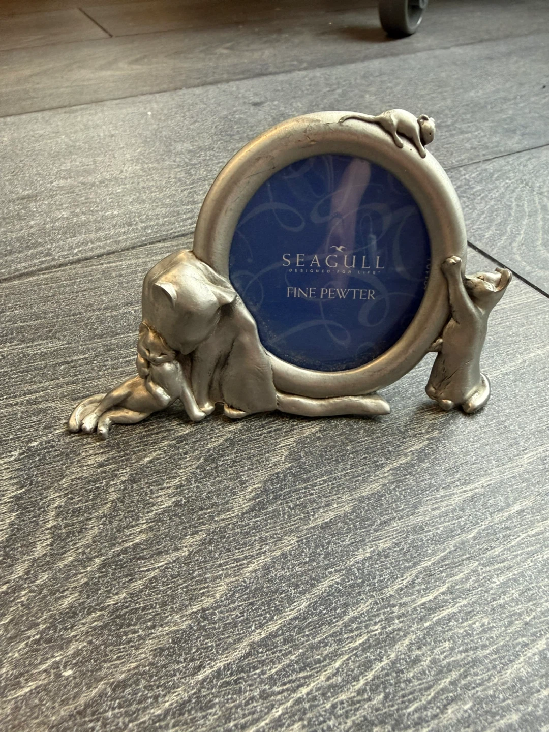 Seagull Fine Pewter "Family of Cats" Photo Frame - 1993