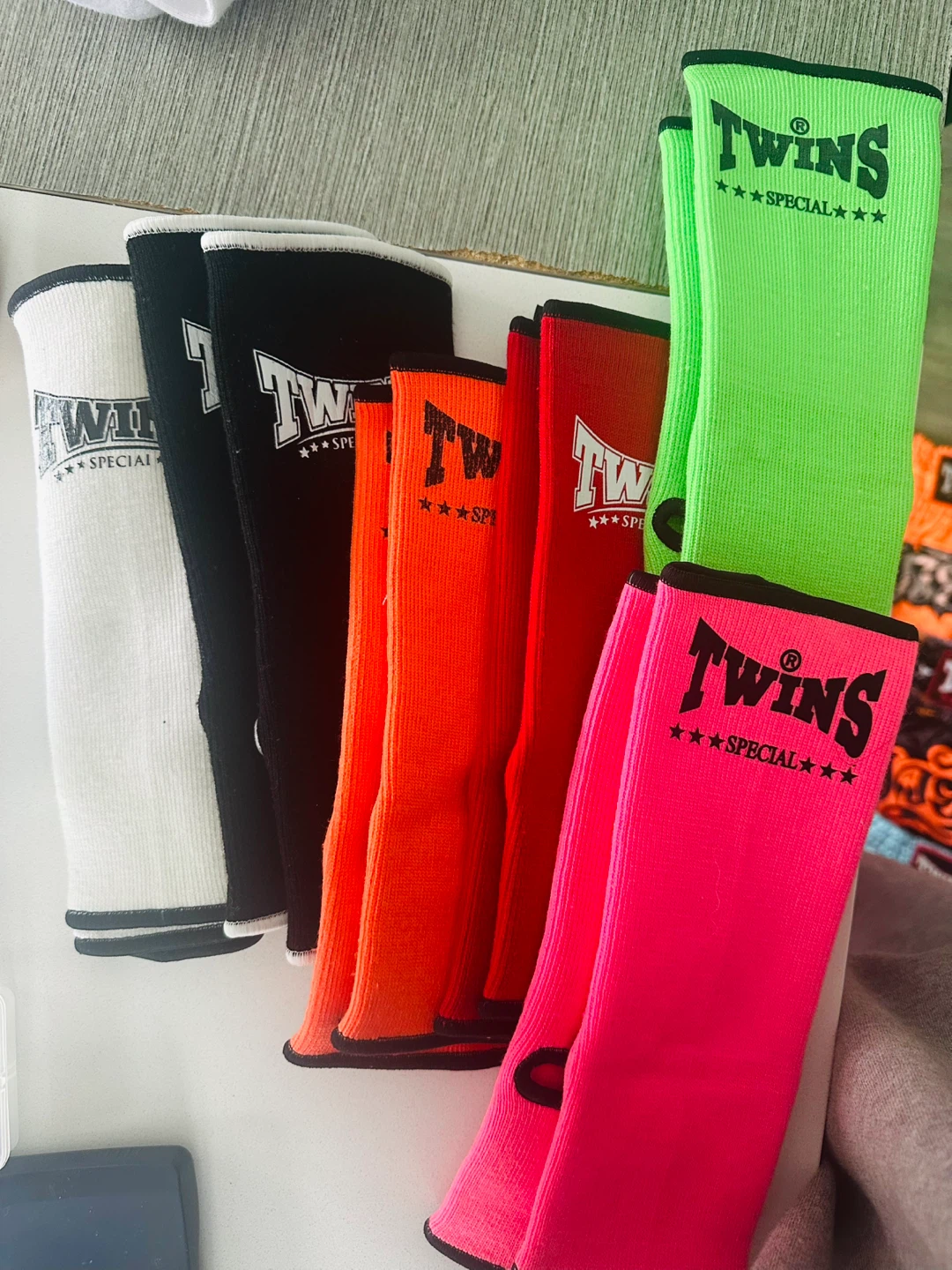 TWINS Special Muay Thai Shorts & Shin Guards - photo 2