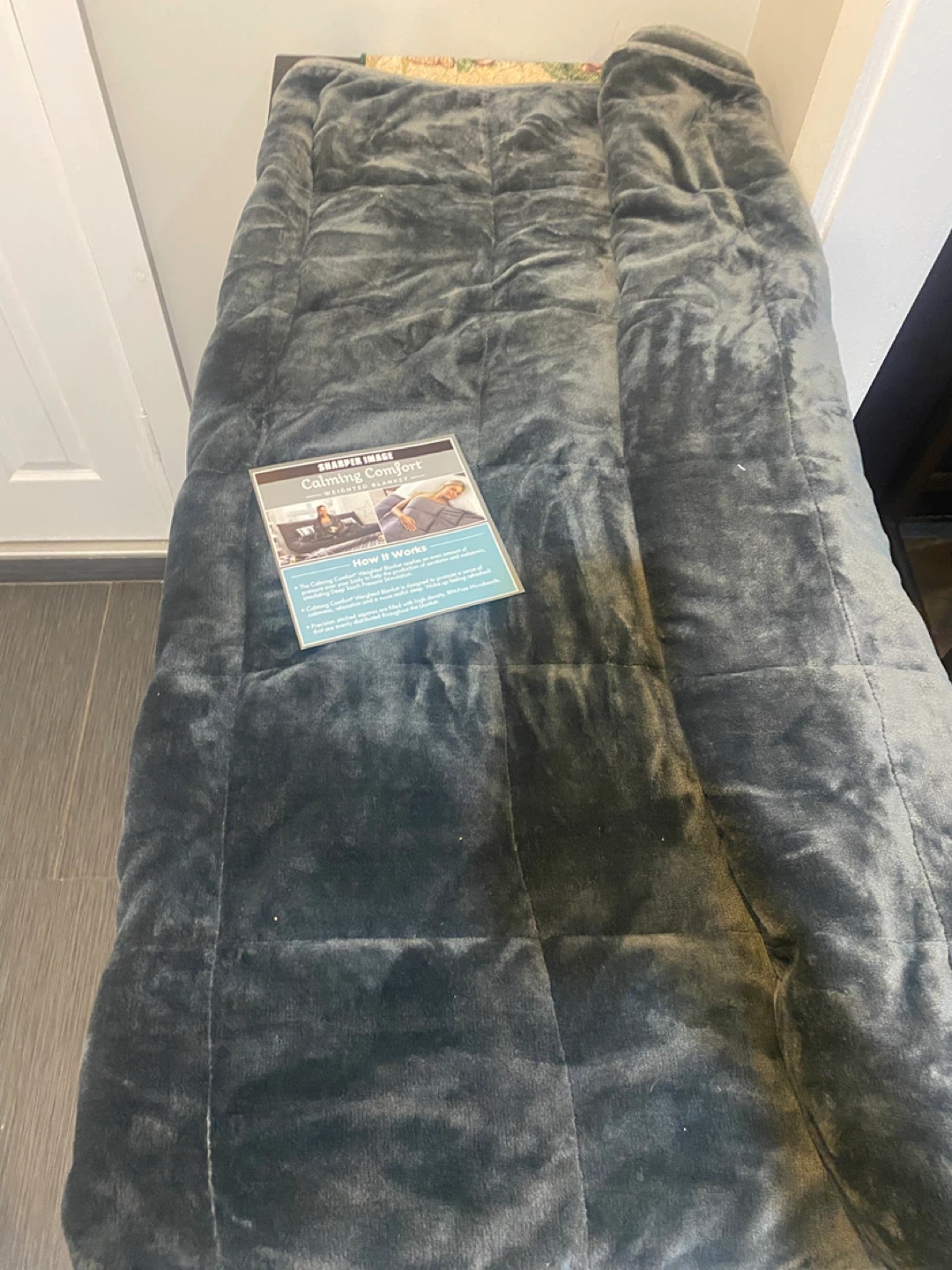 Sharper Image Calming Comfort Weighted Blanket - 10 Pounds - photo 4