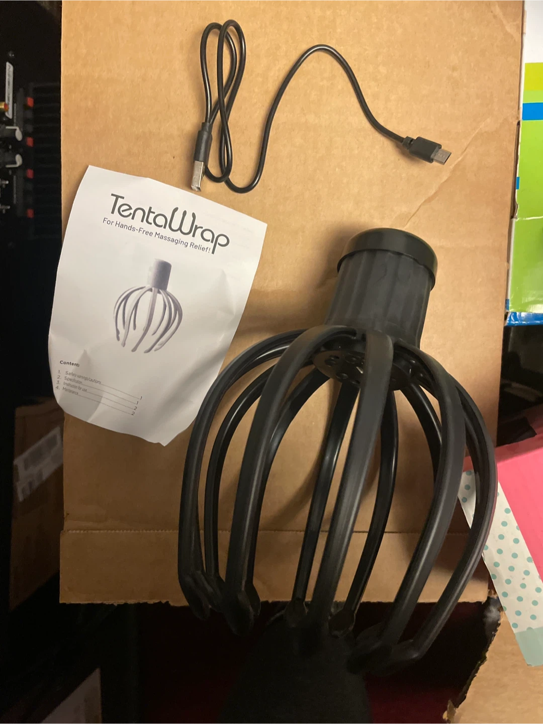 TentaWrap Hands-Free Scalp Massager - photo 3