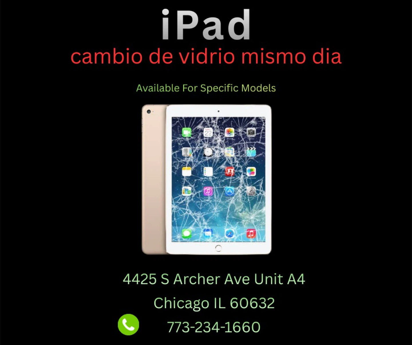 iPad Screen Repair Service