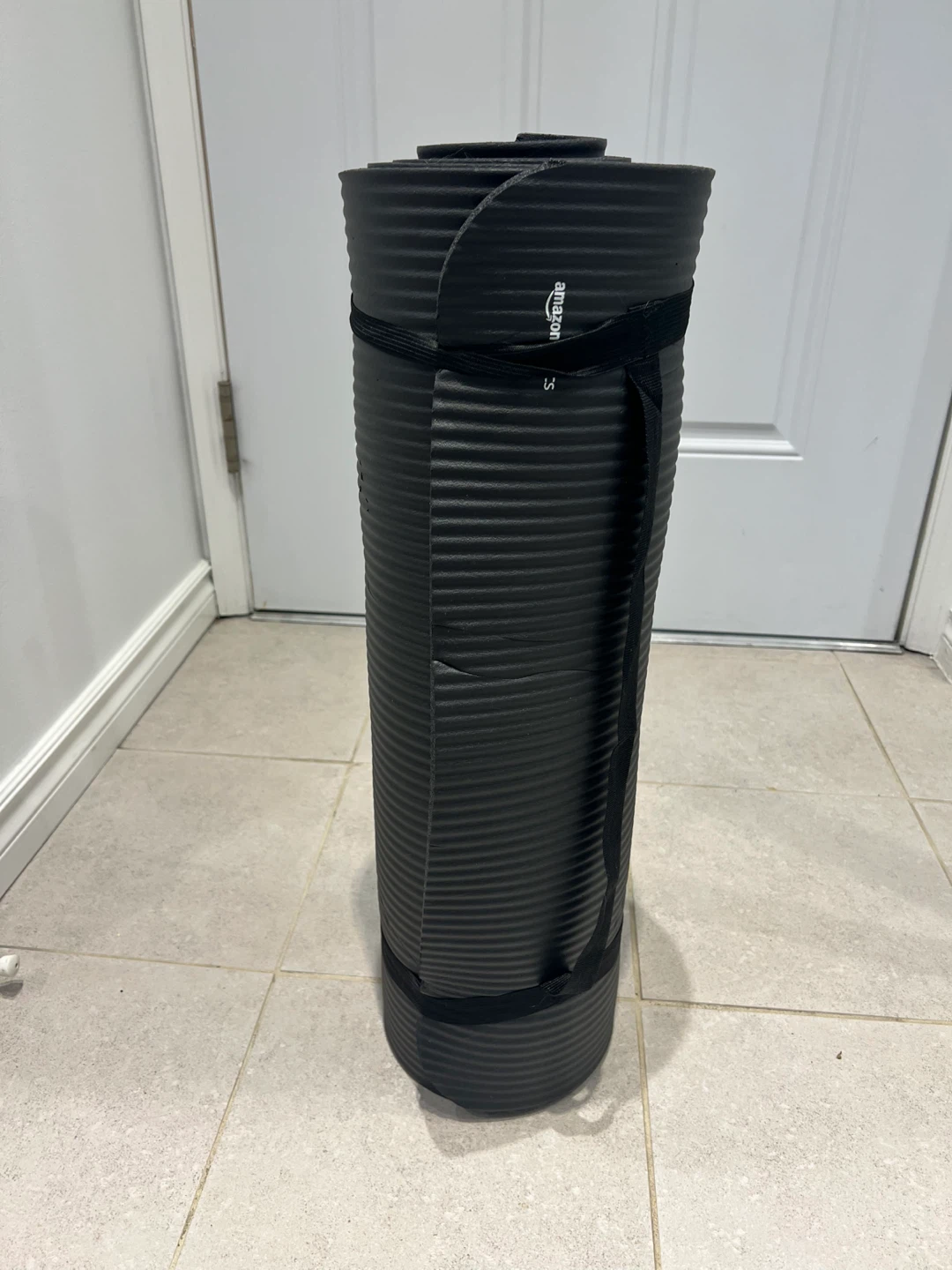 Amazon Basics Black Yoga Mat