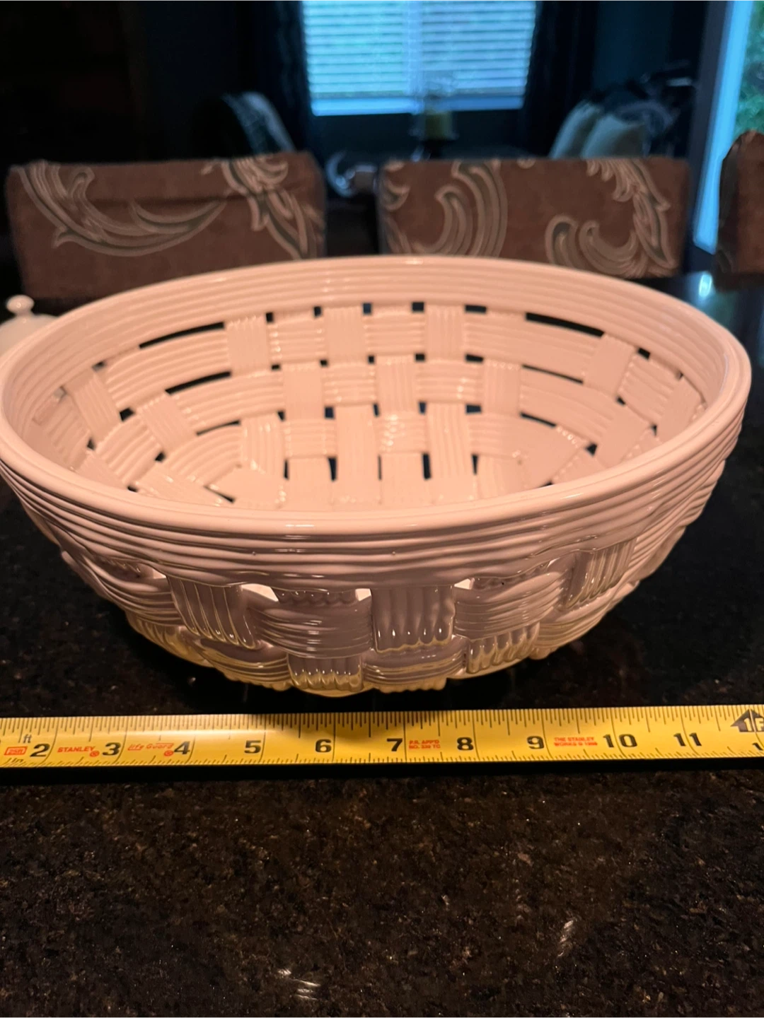 White Woven Basket