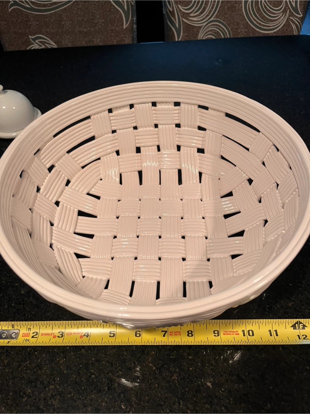White Woven Basket - photo 2