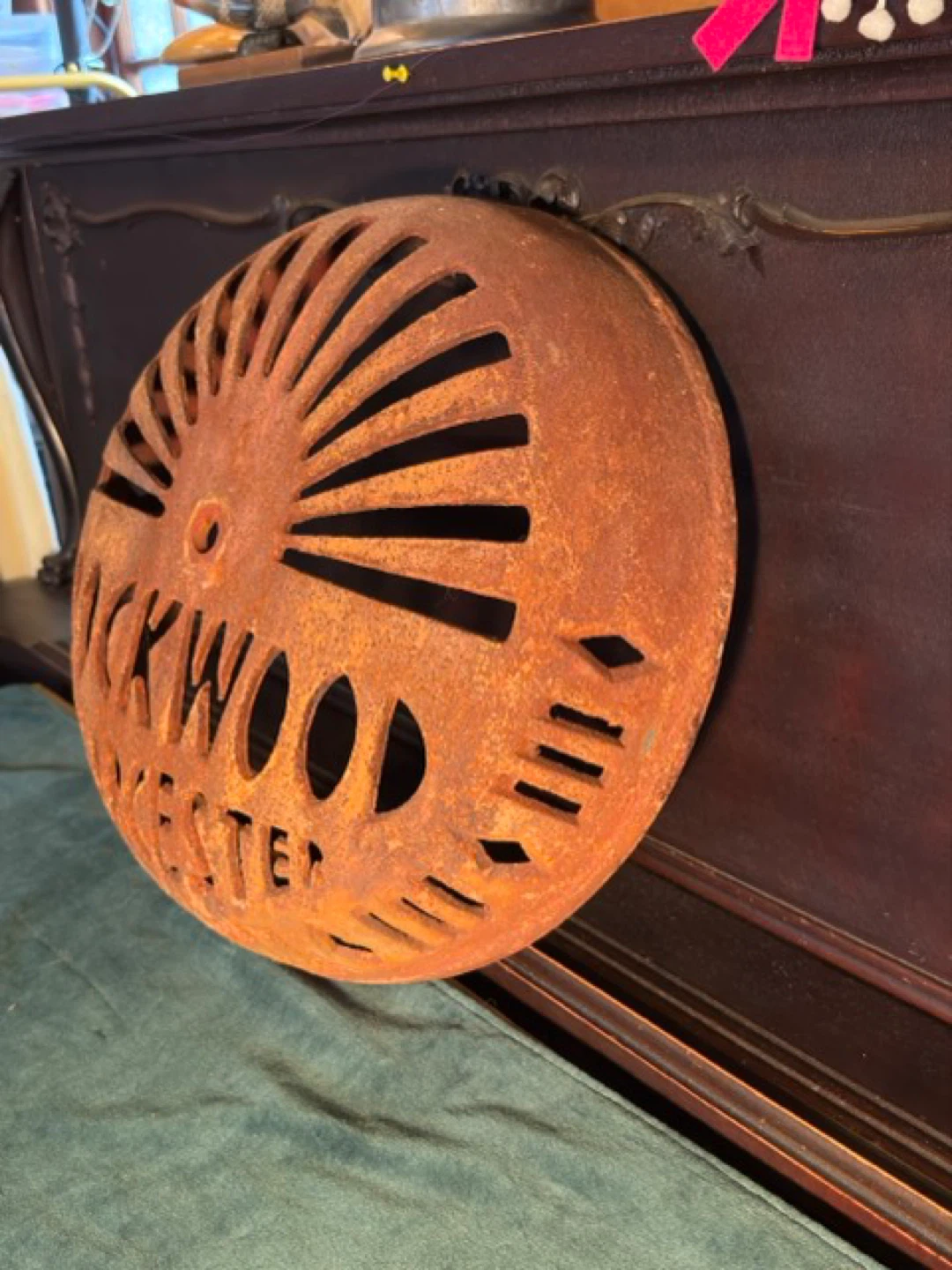 1920’s Rare Antique Rockwood Fire Alarm Bell Cover - photo 3