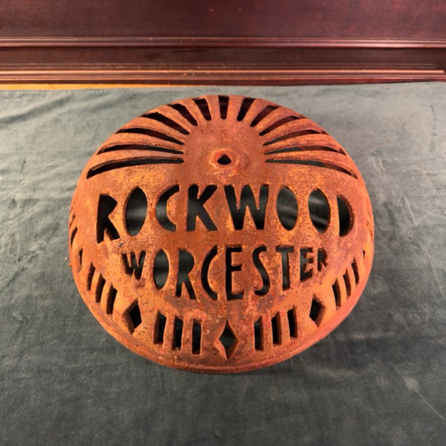1920’s Rare Antique Rockwood Fire Alarm Bell Cover - photo 4