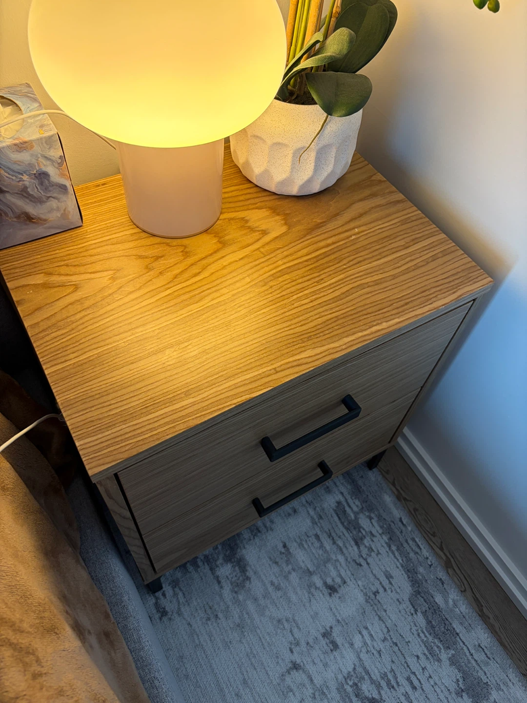 Two-Drawer Nightstand - photo 2