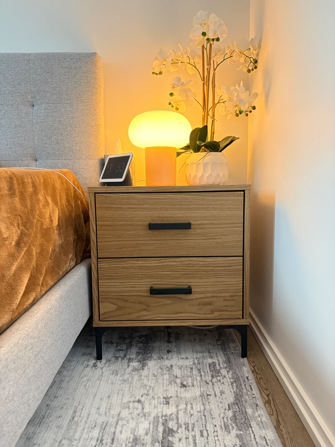Two-Drawer Nightstand