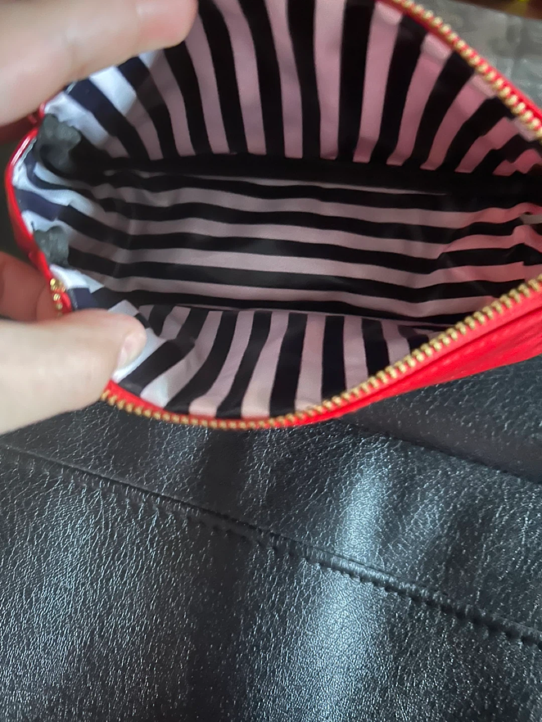 BareMinerals Red Cosmetic Bag - photo 3