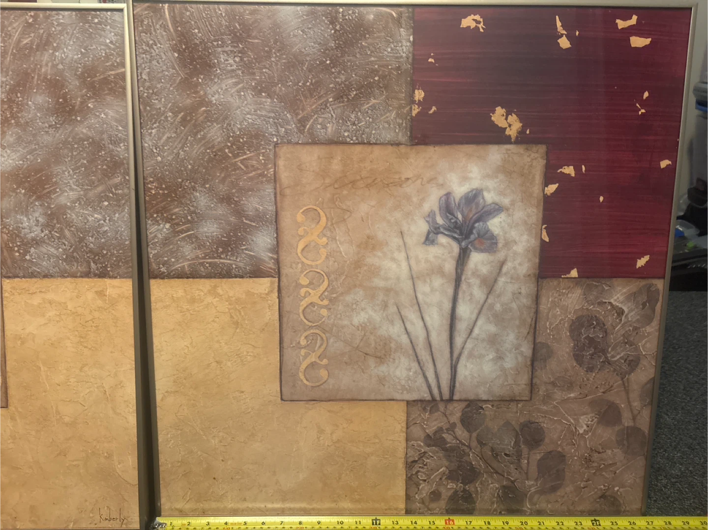 Set of 2 Framed Floral Wall Art Prints - photo 2