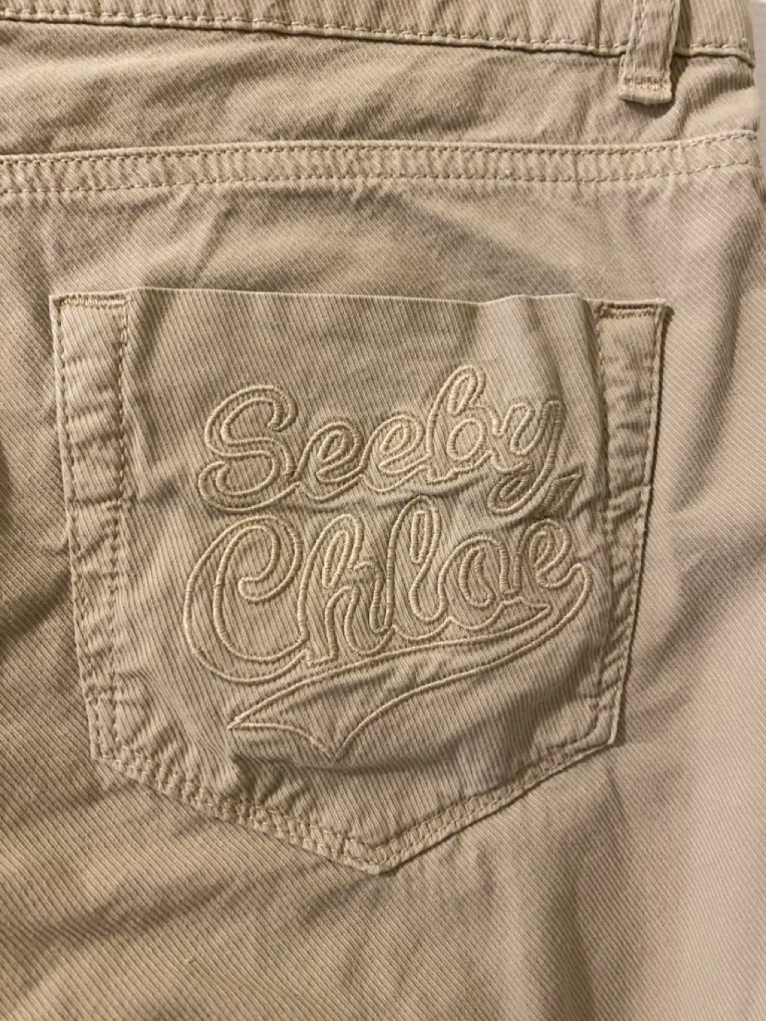 See by Chloé Beige Corduroy Pants - photo 3