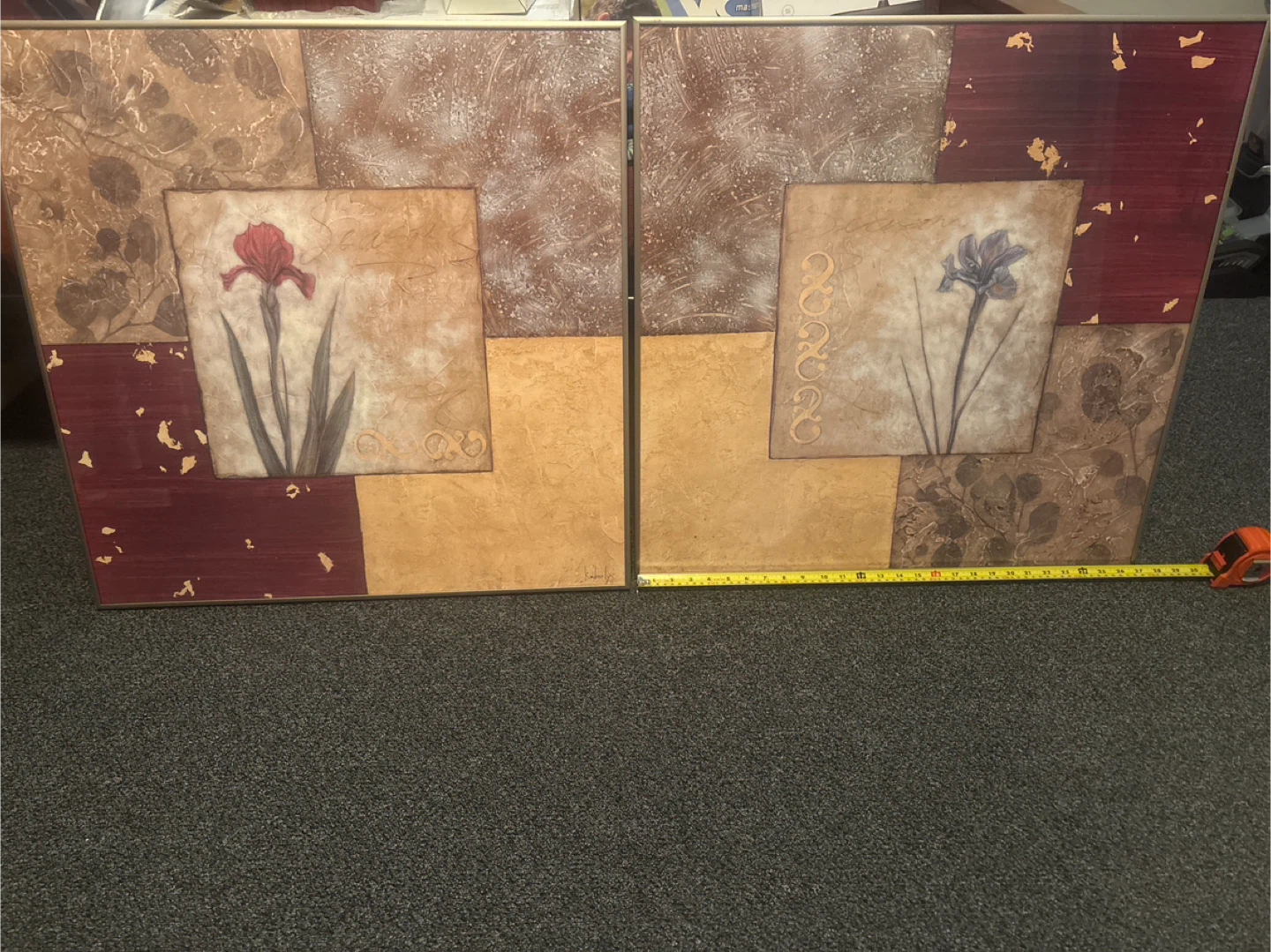 Set of 2 Framed Floral Wall Art Prints - photo 3