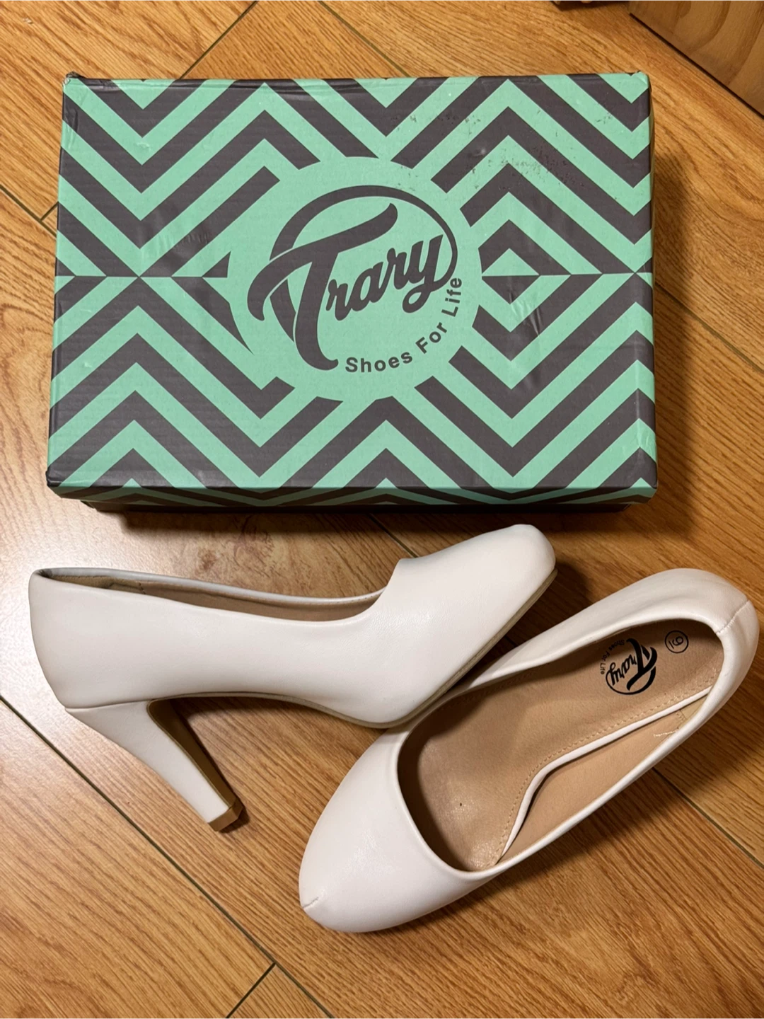 White Heels Shoes Pumps