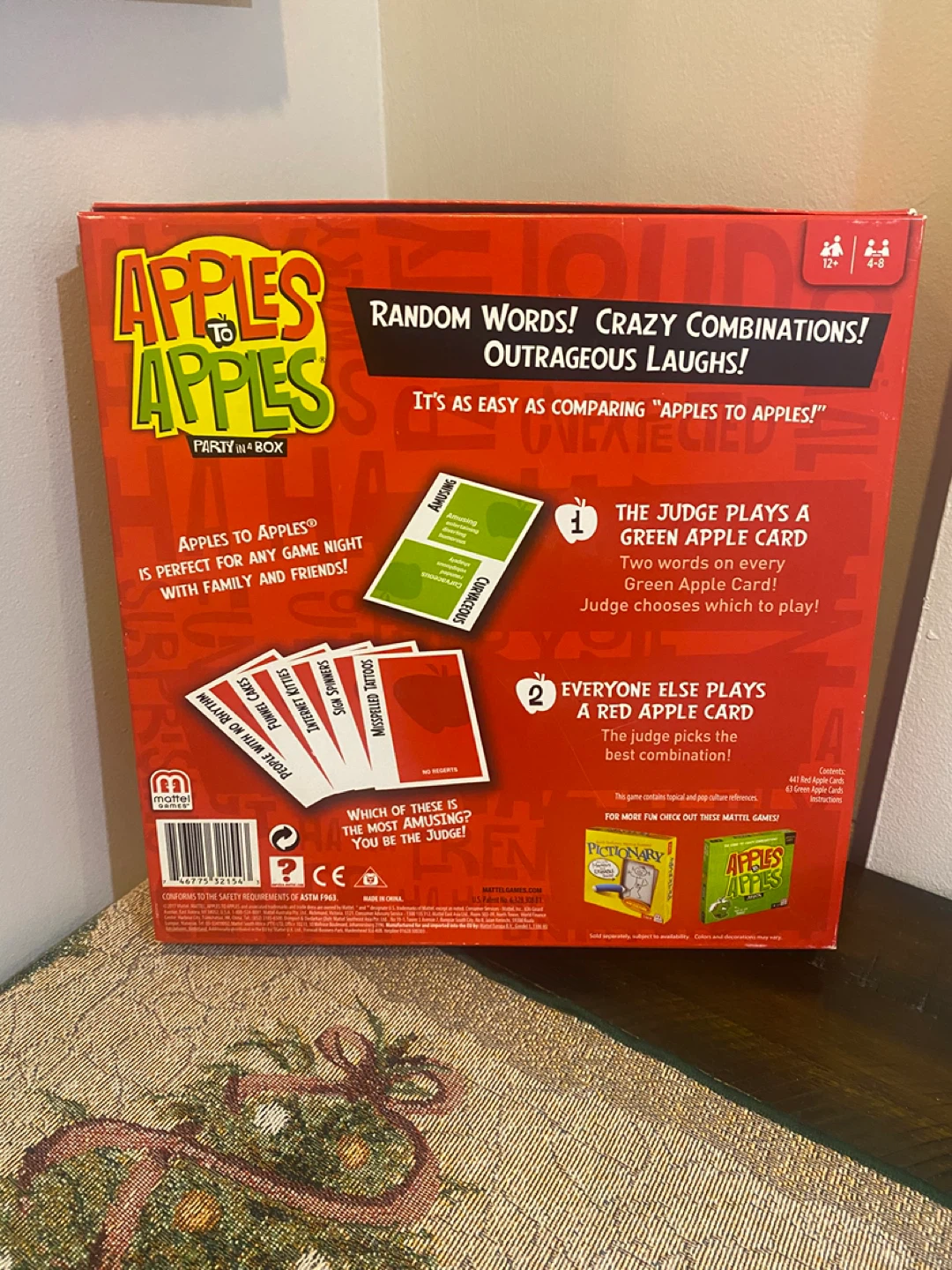 Apples to Apples Party in a Box Card Game - photo 2
