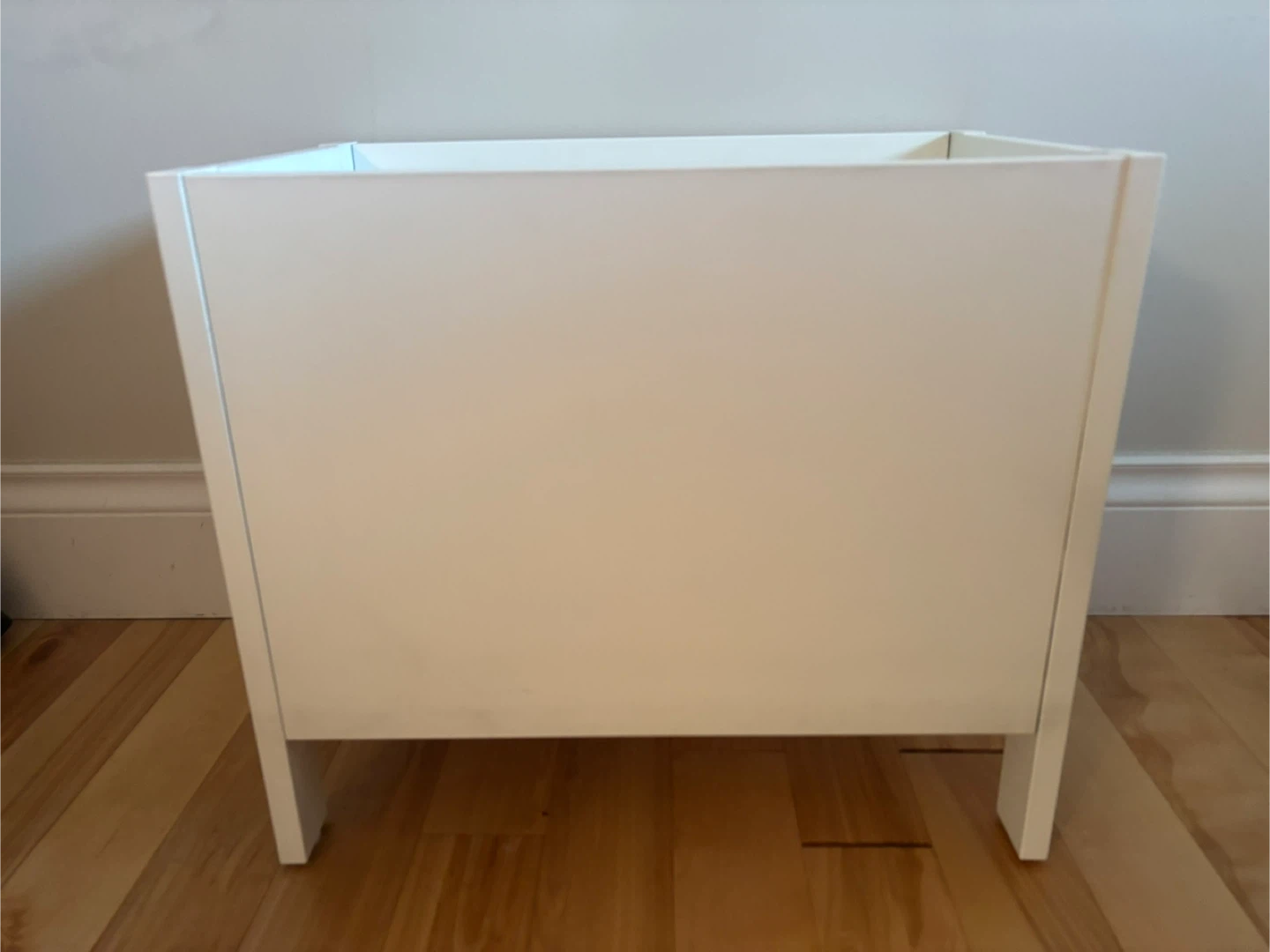 Ikea White Storage Bench - photo 5