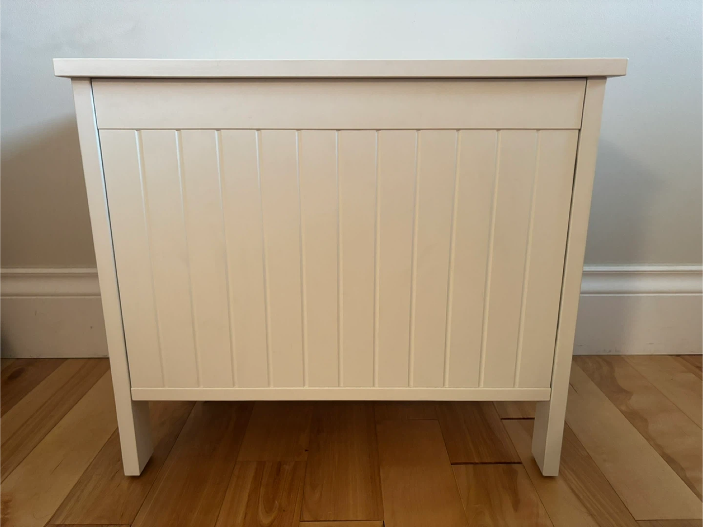 Ikea White Storage Bench - photo 2