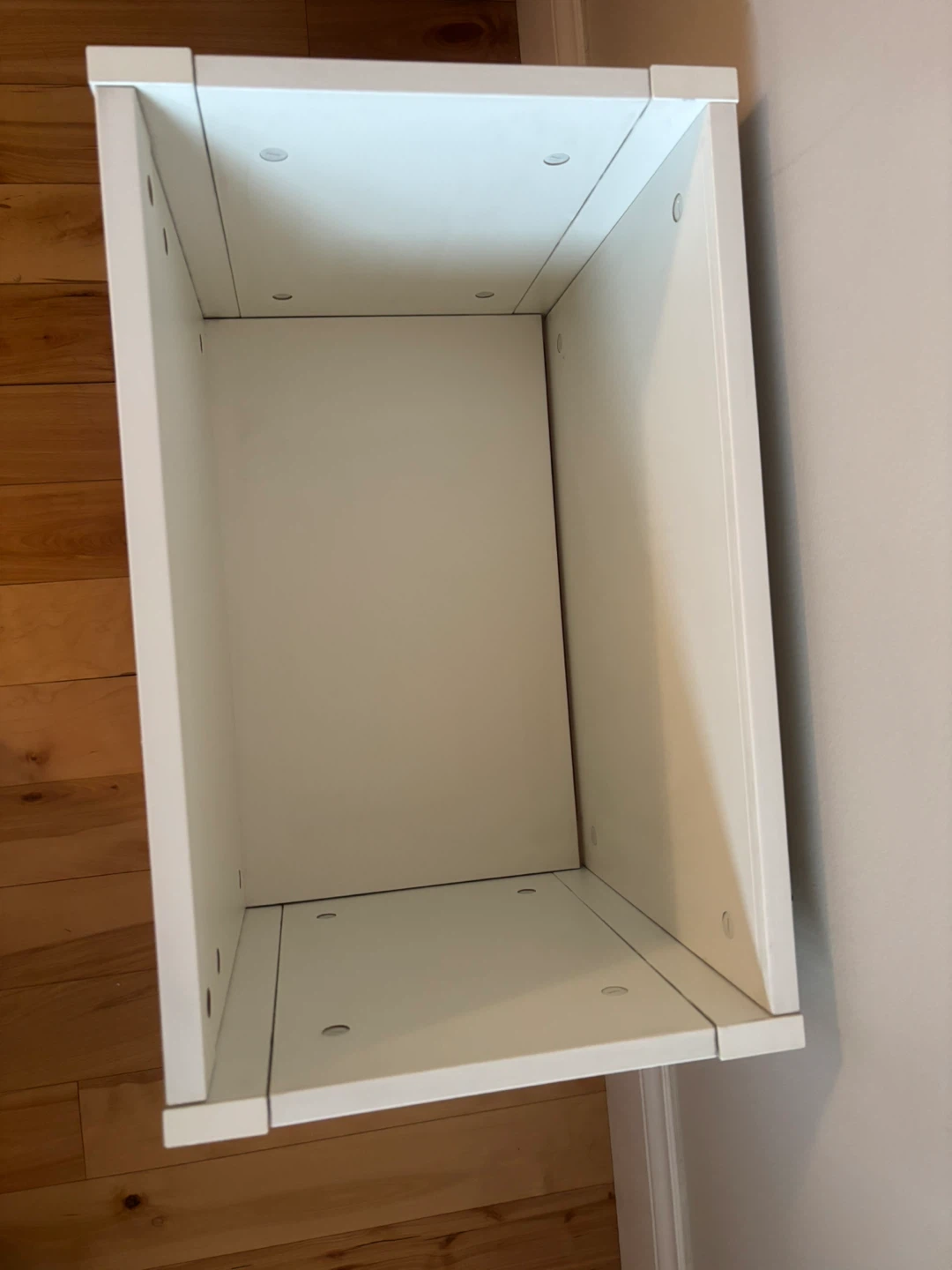 Ikea White Storage Bench - photo 4