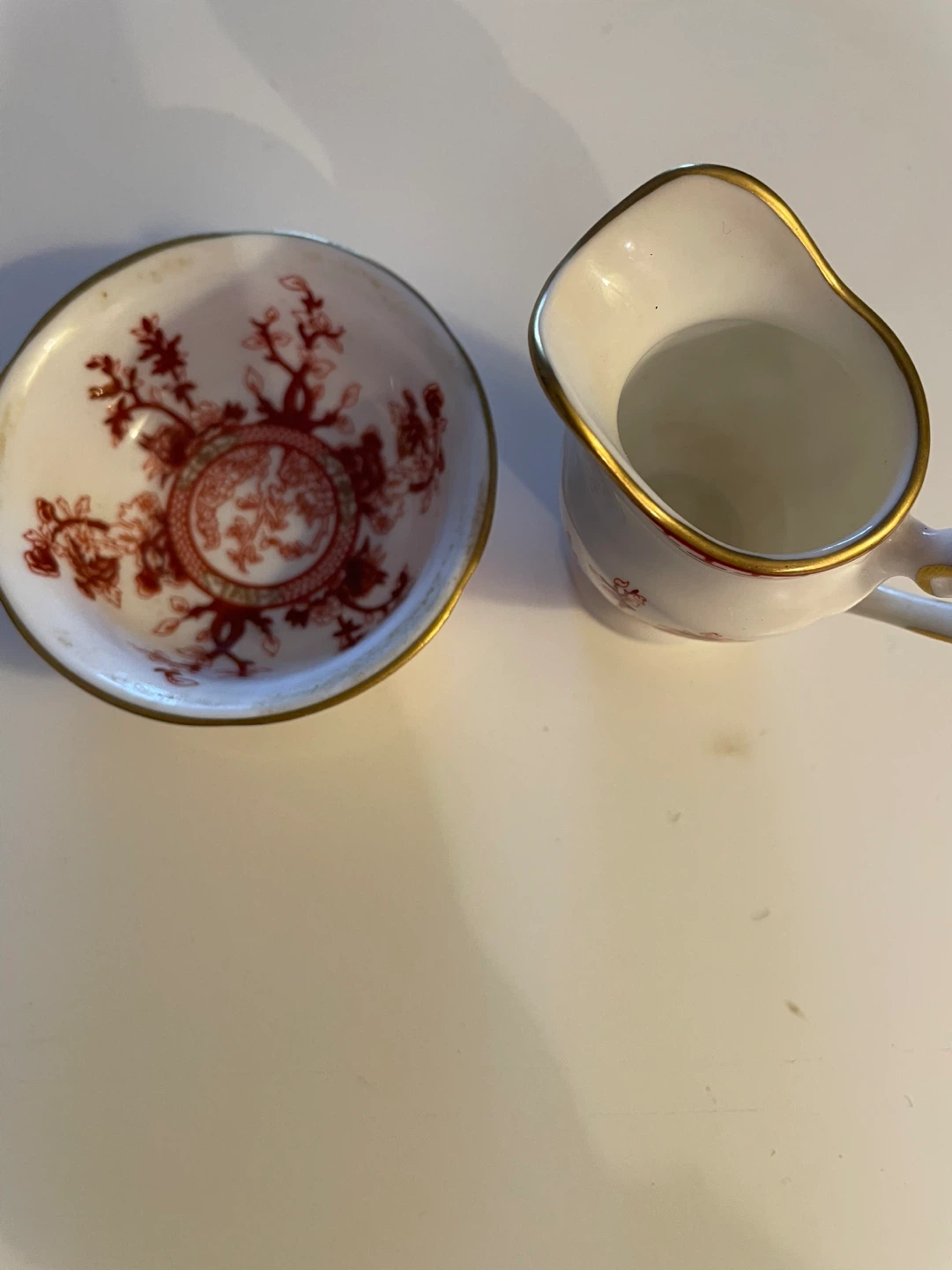 Coalport miniature / dollhouse tea pieces. - photo 2