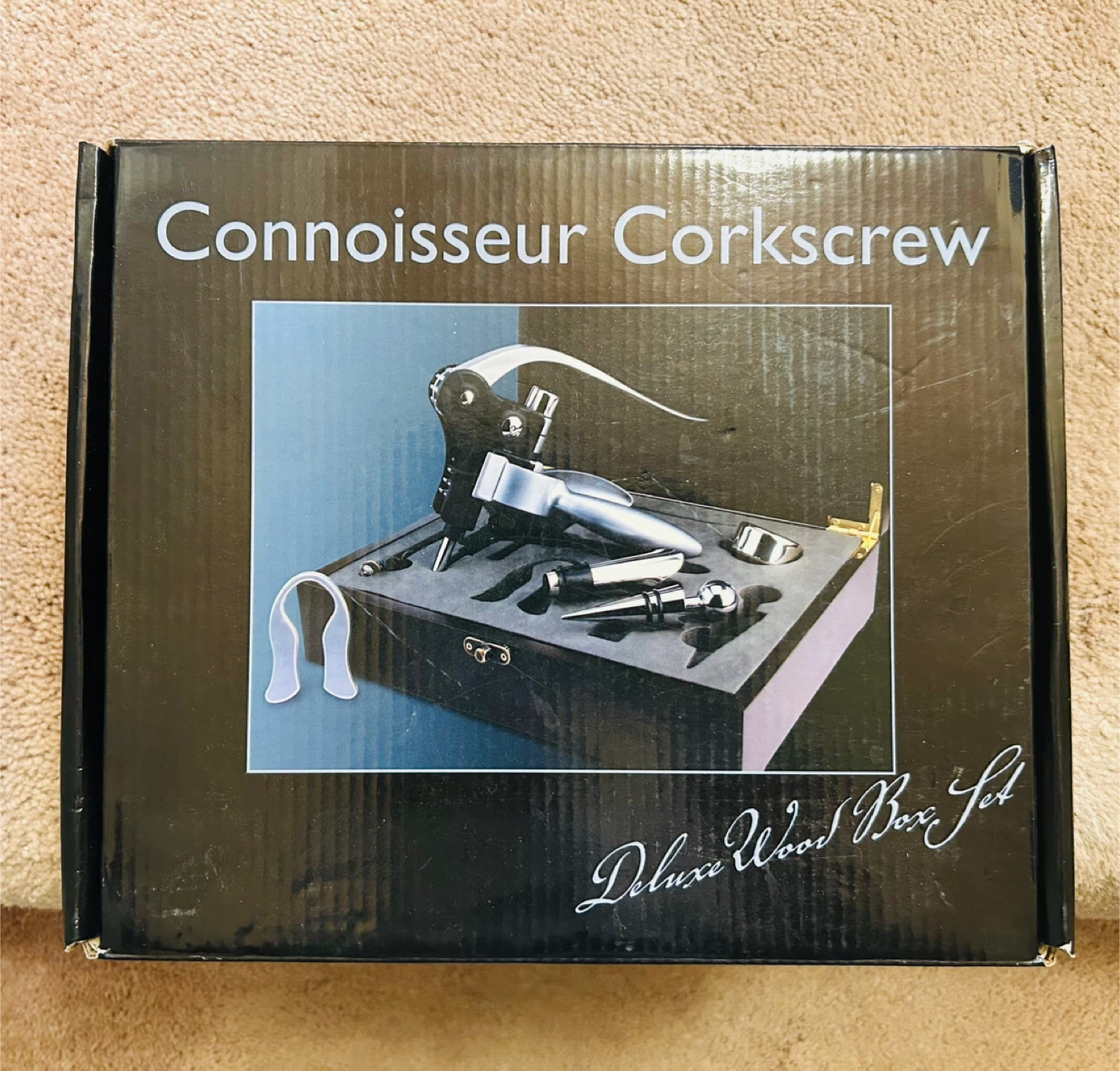 Connoisseur Corkscrew Deluxe Wood Box Set - photo 4