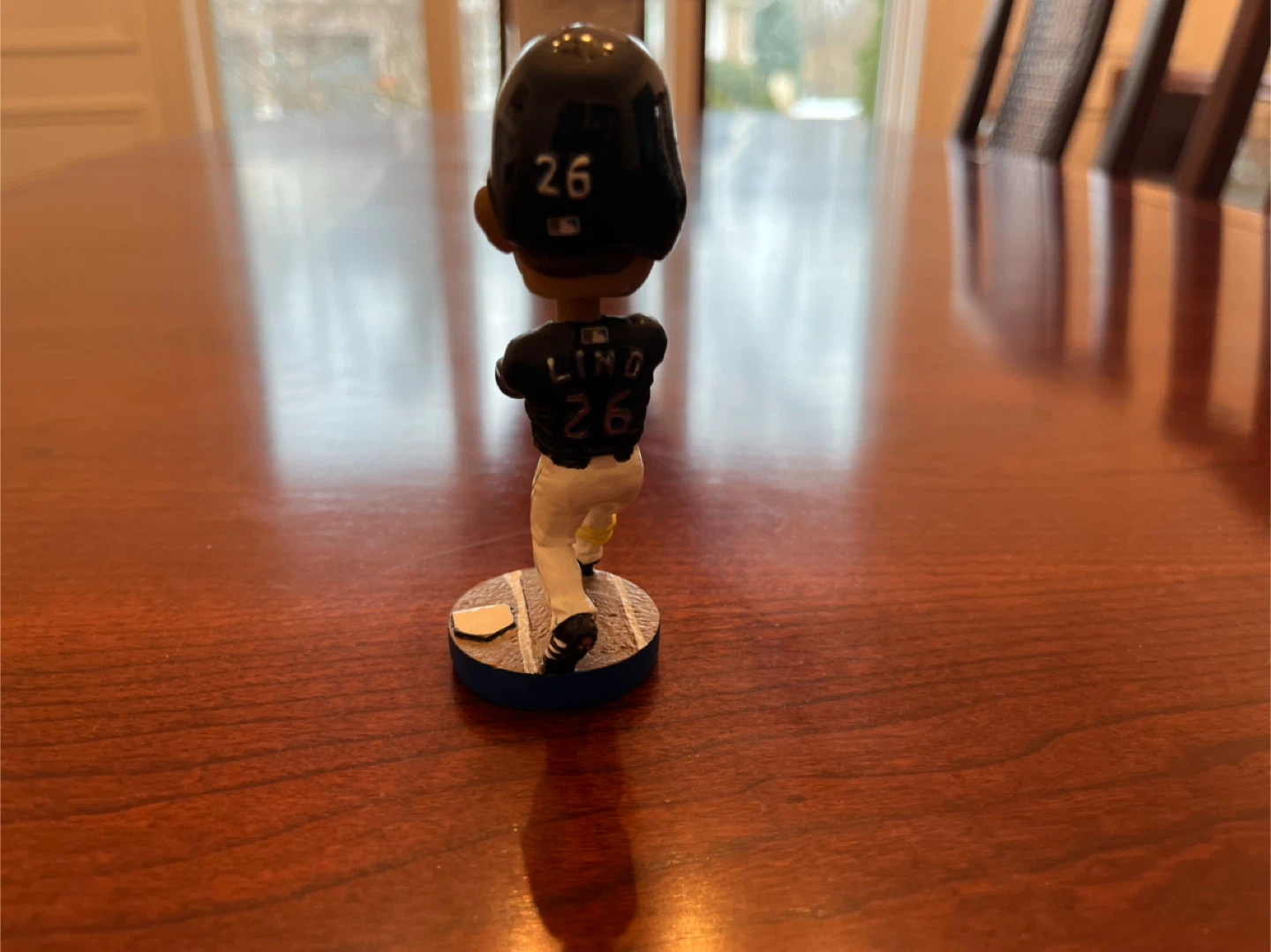ADAM LIND MINI BOBBLEHEAD TORONTO BLUE JAYS - photo 2