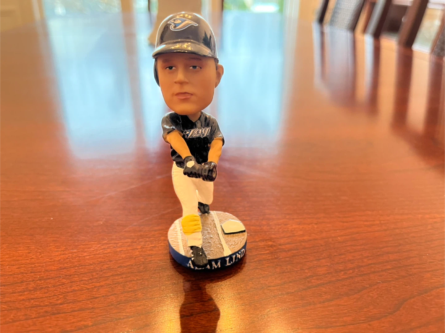 ADAM LIND MINI BOBBLEHEAD TORONTO BLUE JAYS