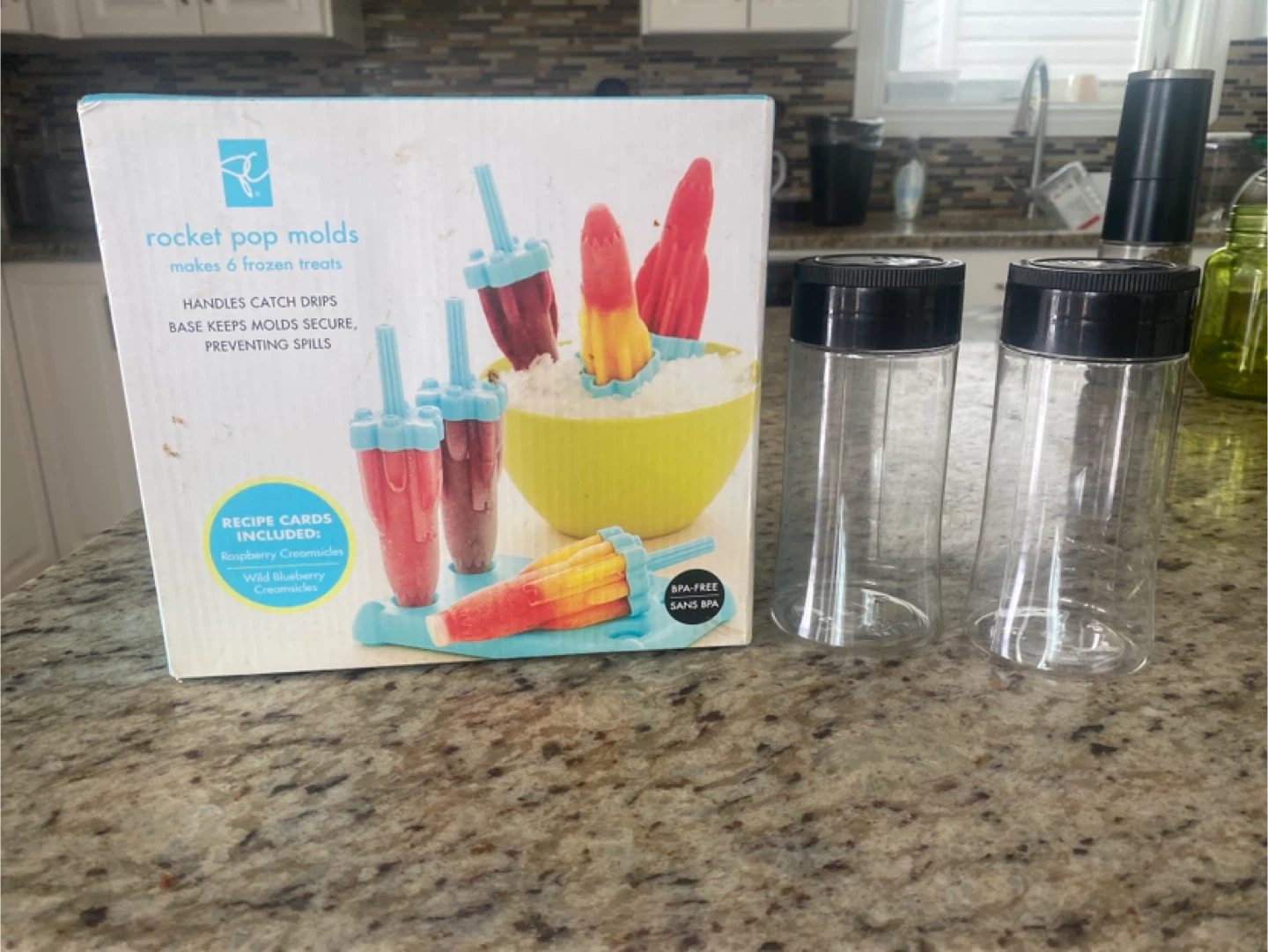 Rocket Pop Molds - Makes 6 Frozen Treats