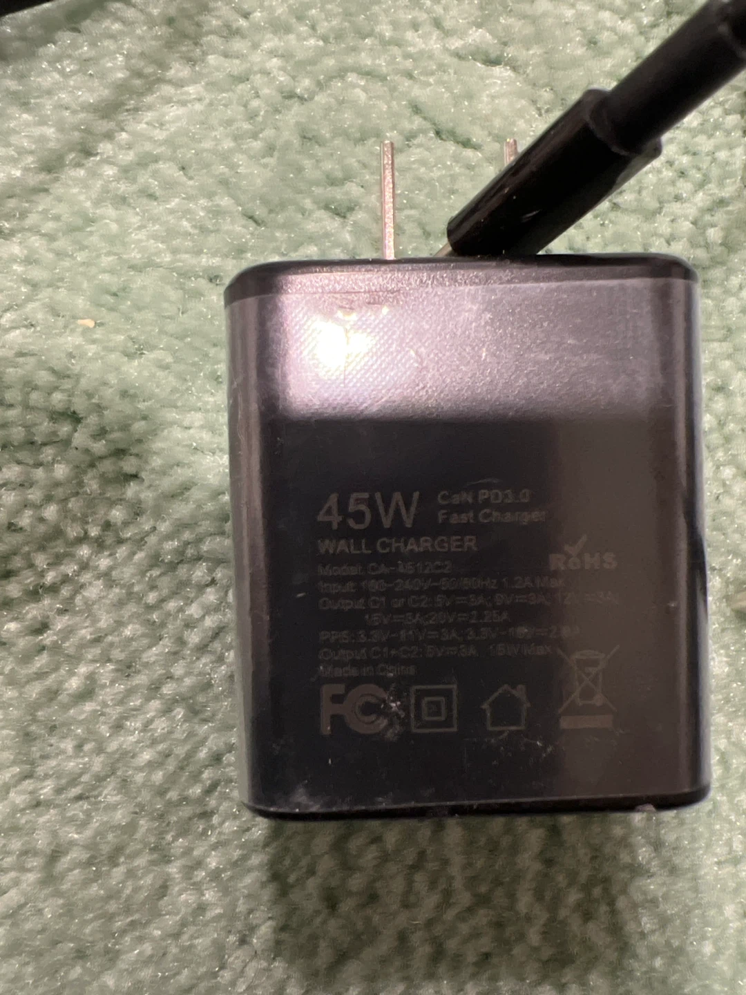 45W USB-C Fast Wall Charger - photo 3
