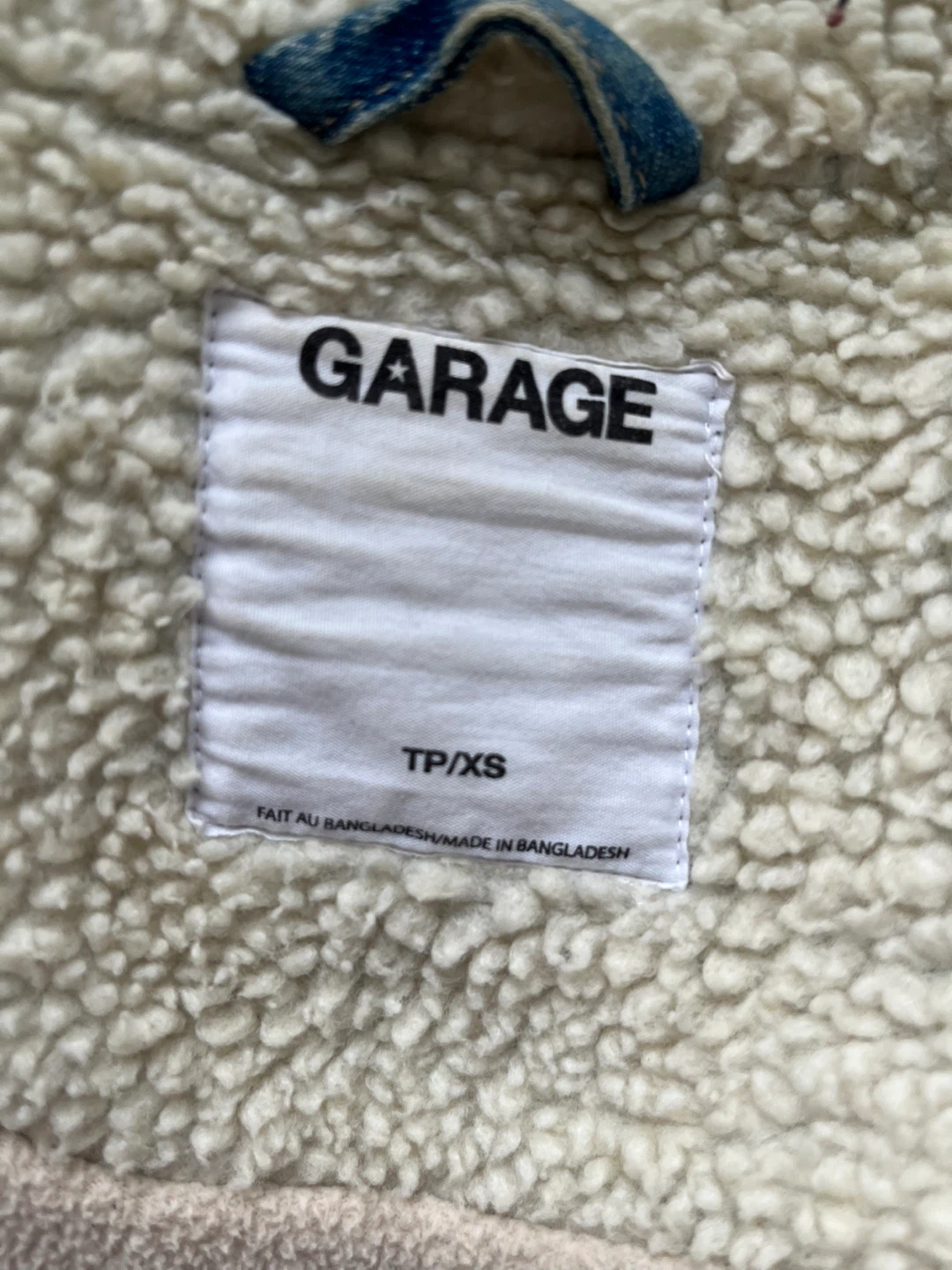 GARAGE Sherpa Lined Denim Jacket - photo 5