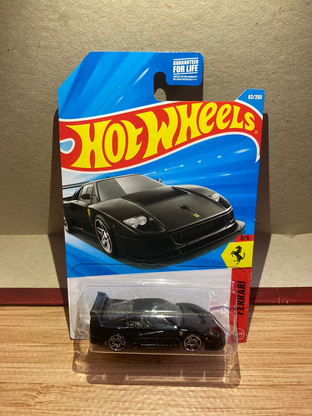 Hot Wheels / Ferrari F40 Competizione / Black