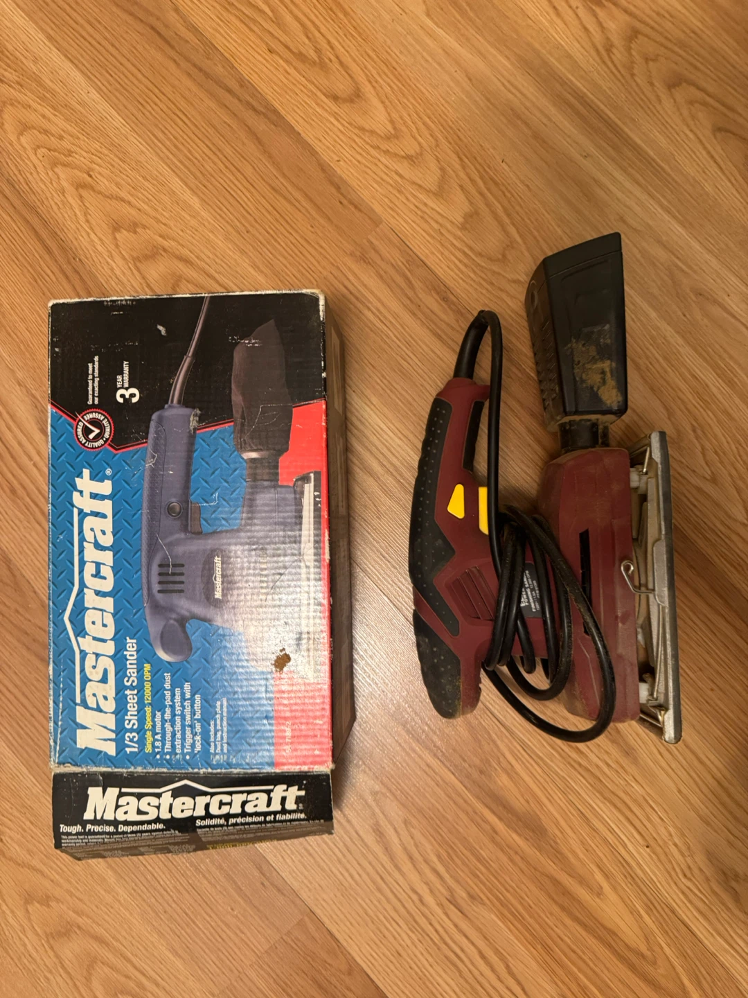 Mastercraft 1/3 Sheet Sander