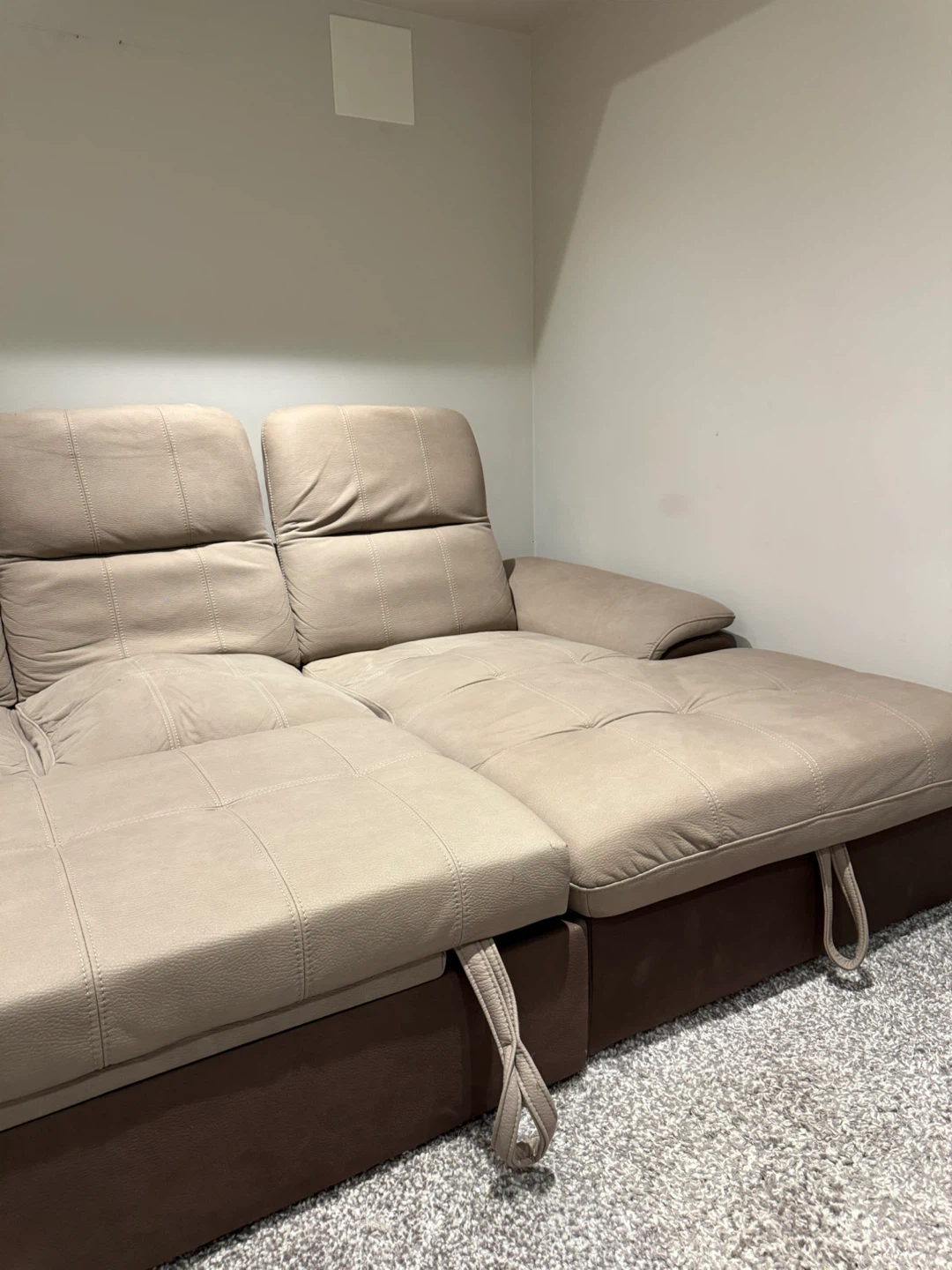 Tan Sectional Sofa - photo 5