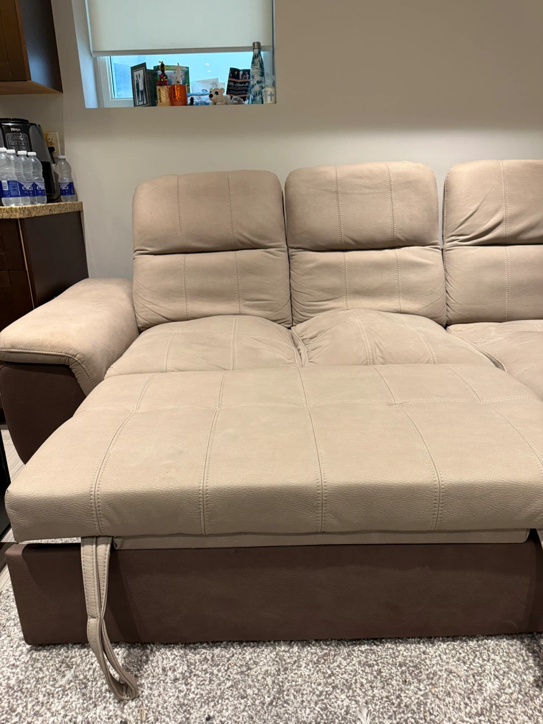 Tan Sectional Sofa - photo 4
