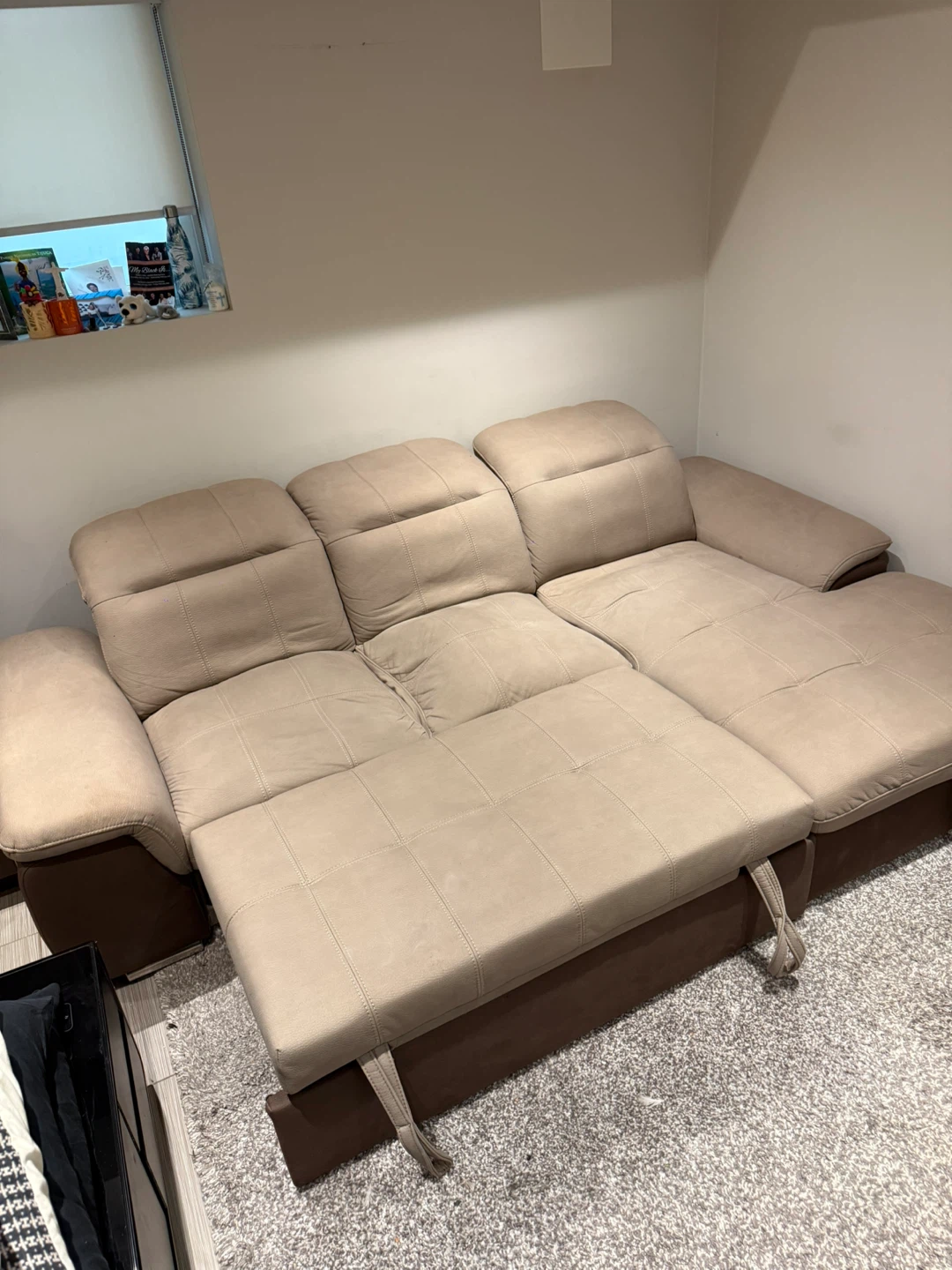 Tan Sectional Sofa