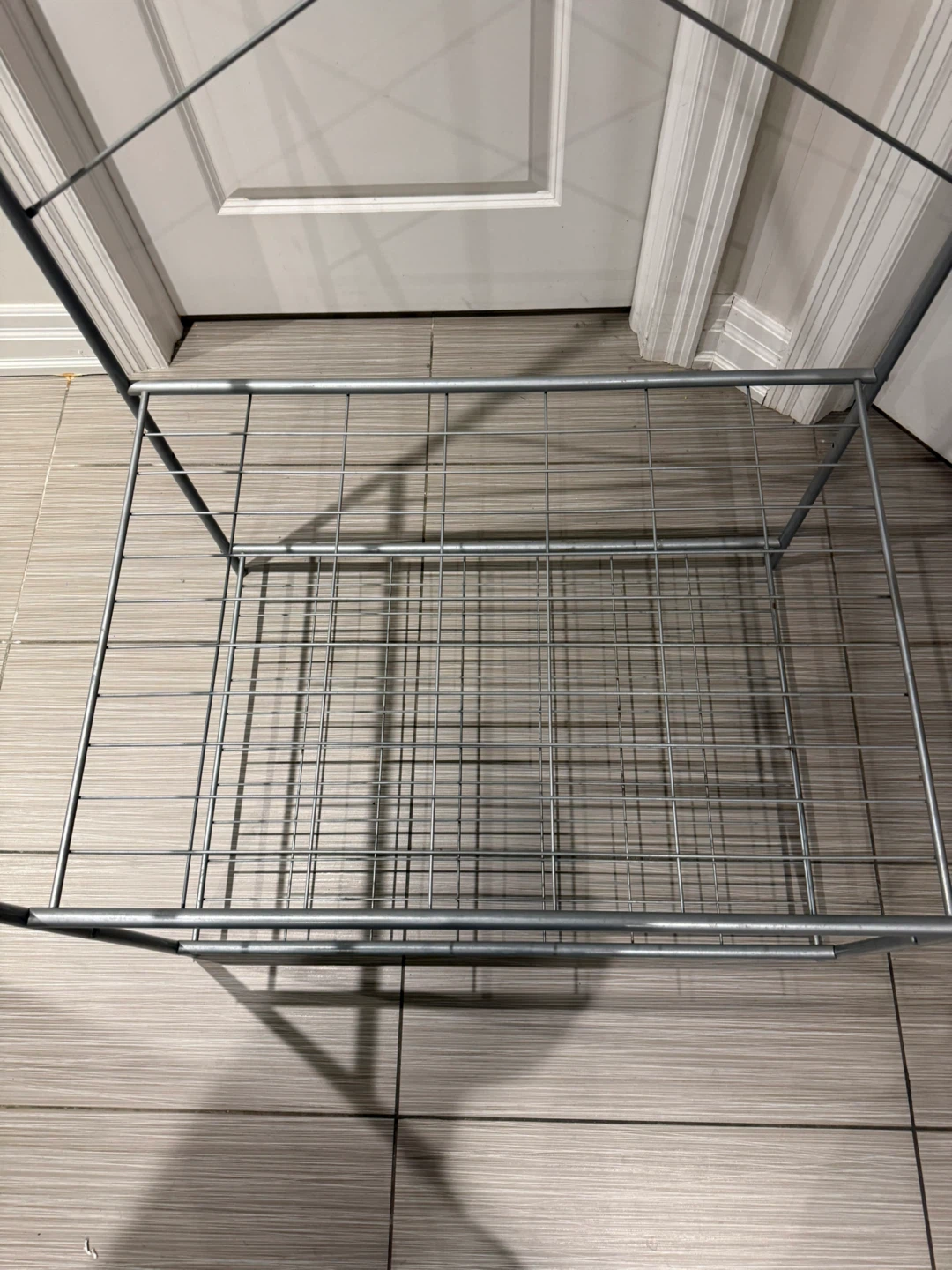 Wire Garment Rack with Shelves - photo 3
