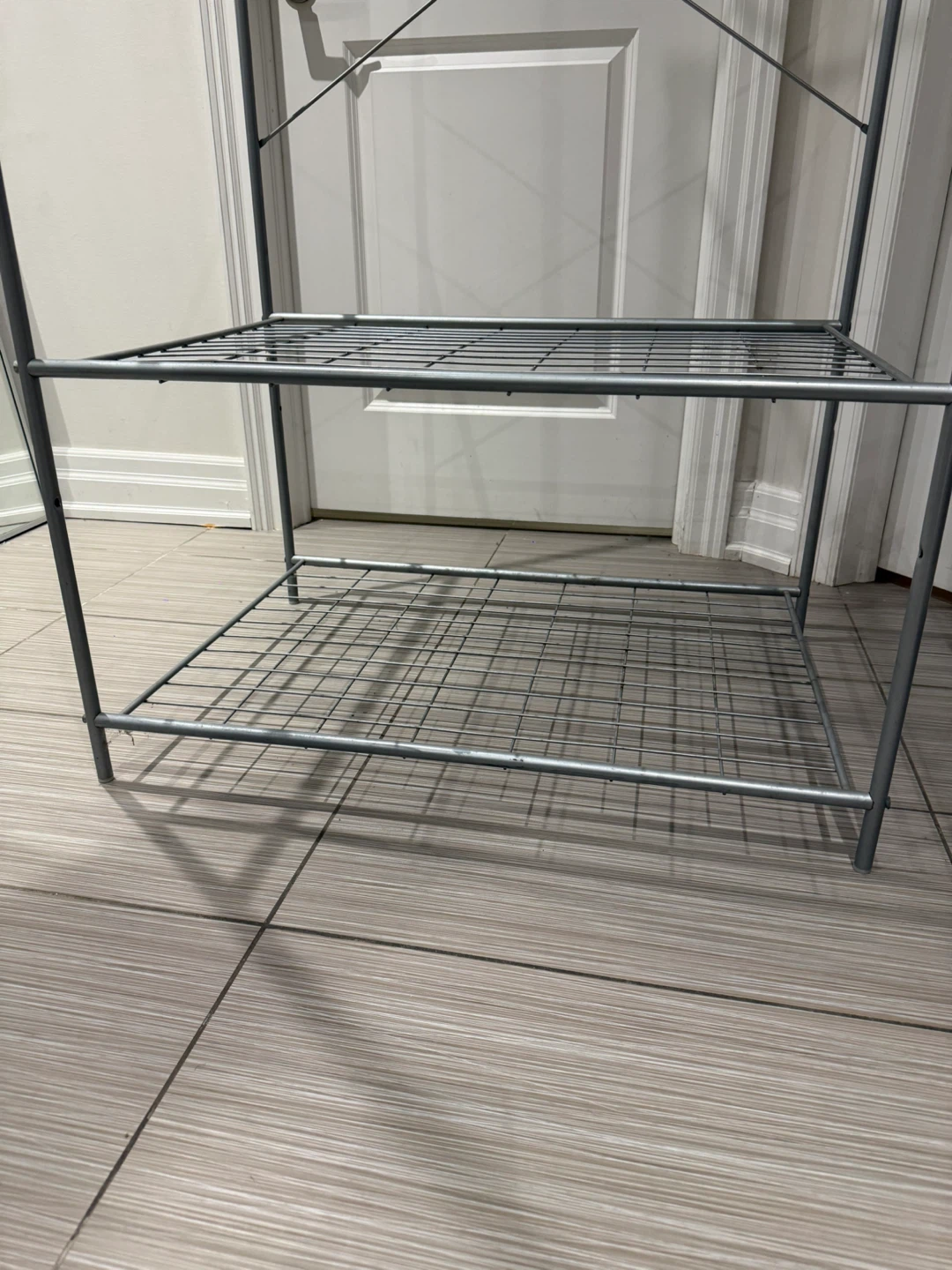 Wire Garment Rack with Shelves - photo 4