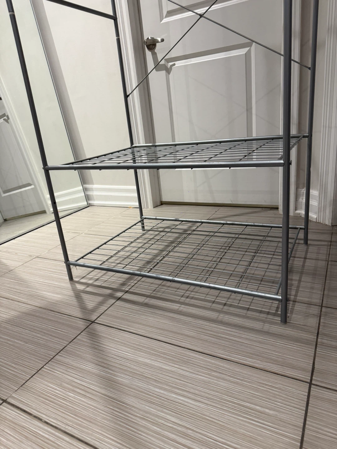 Wire Garment Rack with Shelves - photo 5