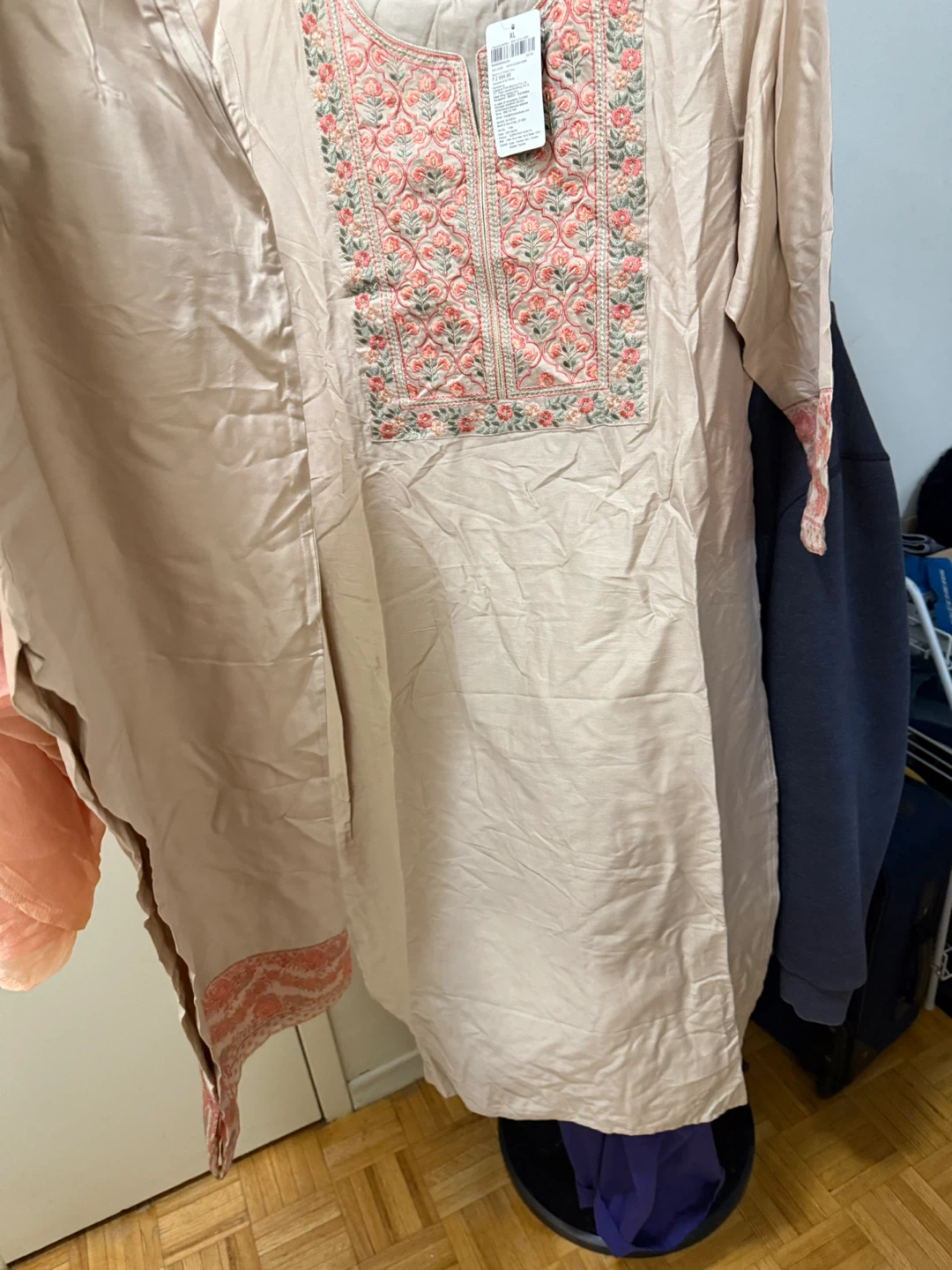 Women's Embroidered Kurti - Size XL