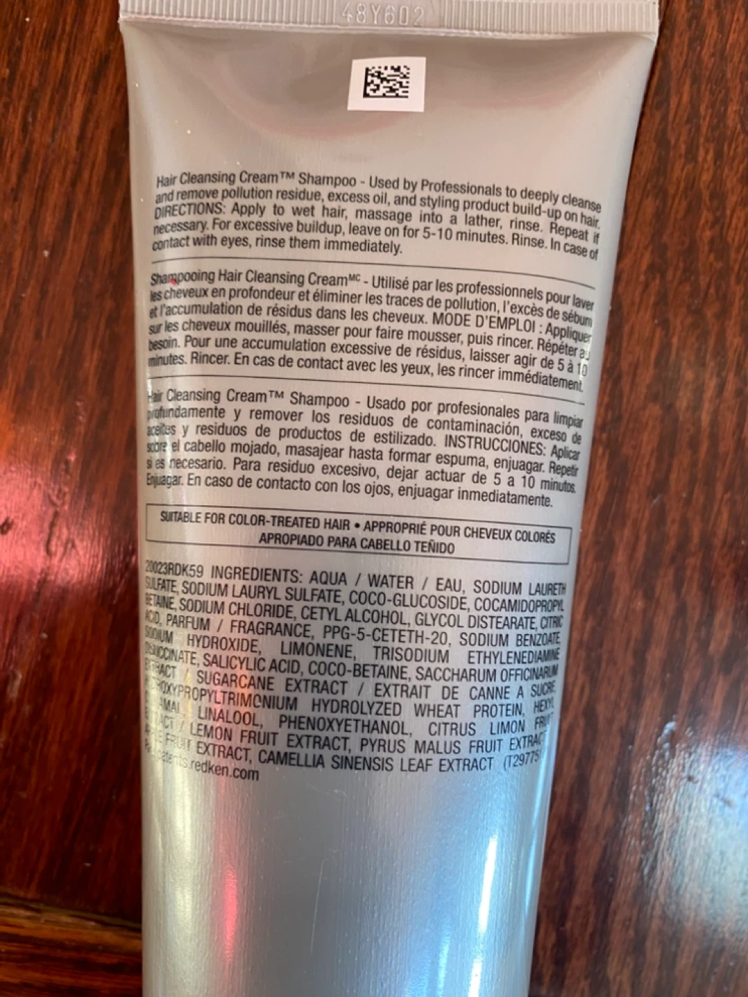 Redken Hair Cleansing Cream Shampoo 250 mL - photo 3