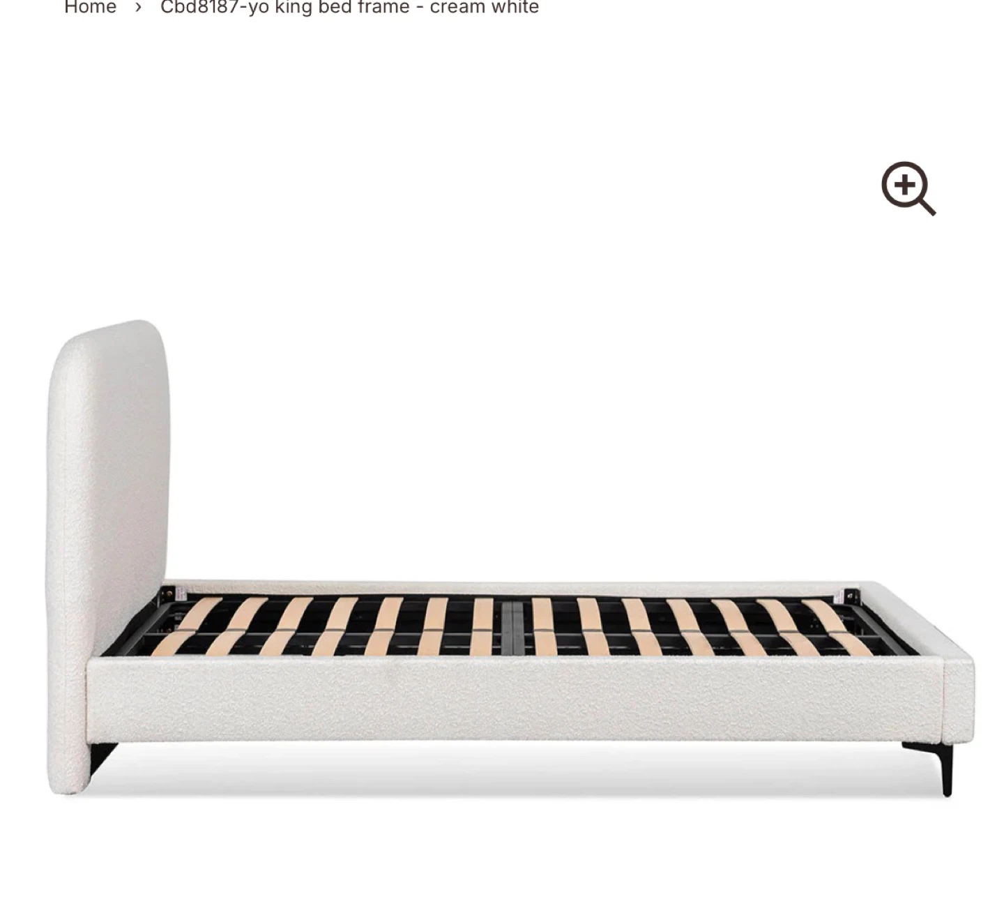 King size bed frame - photo 5