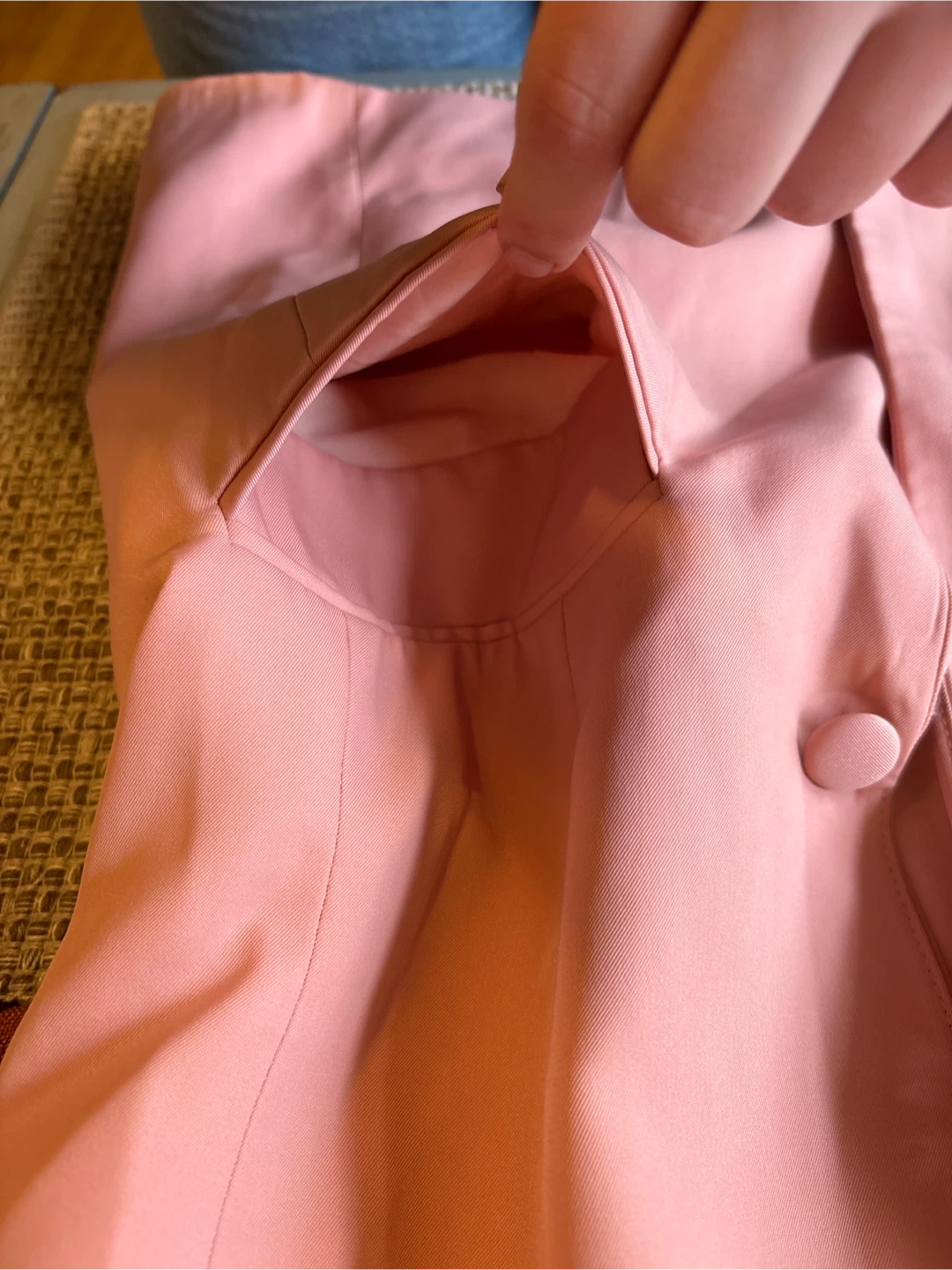 PRETTYGARDEN Pink Blazer Jacket Size M - photo 2