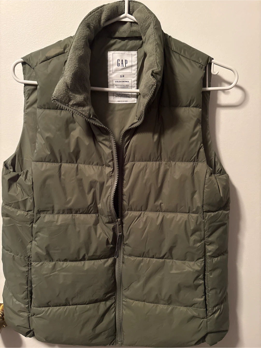 NEW GAP ColdControl Puffer Vest - Size S
