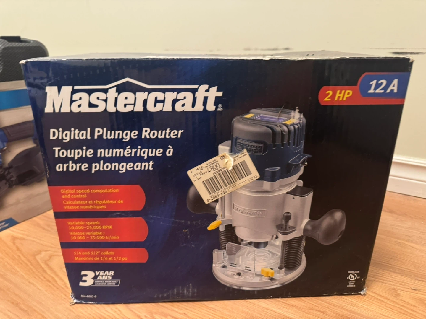 Mastercraft Digital Plunge Router