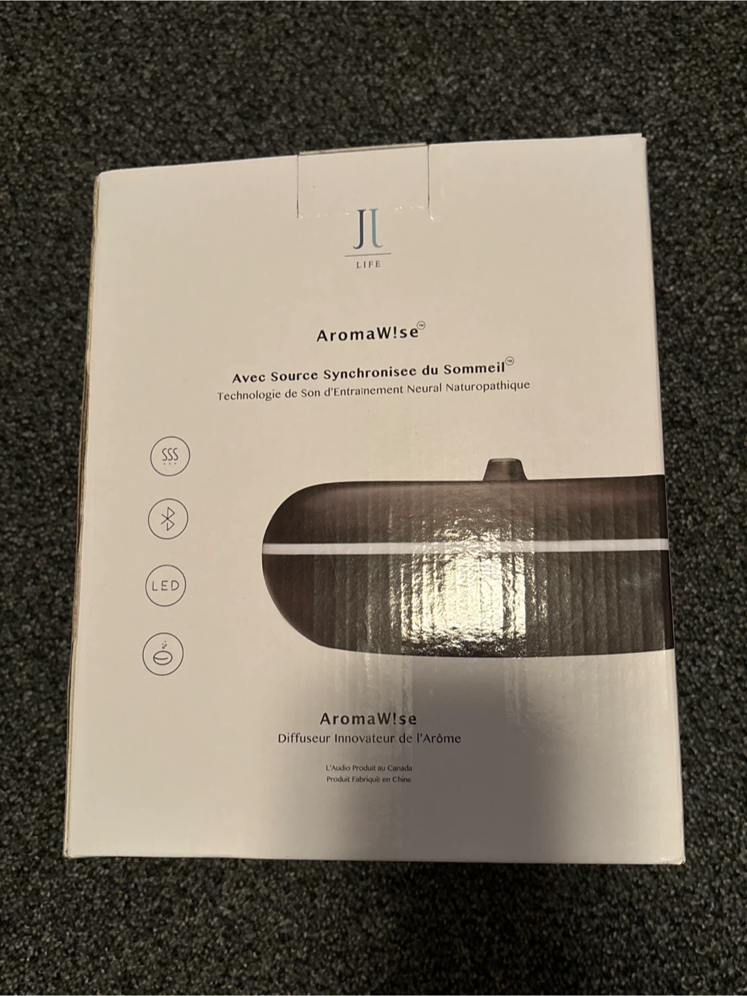 JL Life Diffuser with Bluetooth and LED Light