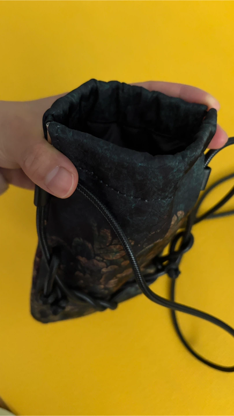 Floral Drawstring crossbody phone Bag - photo 2