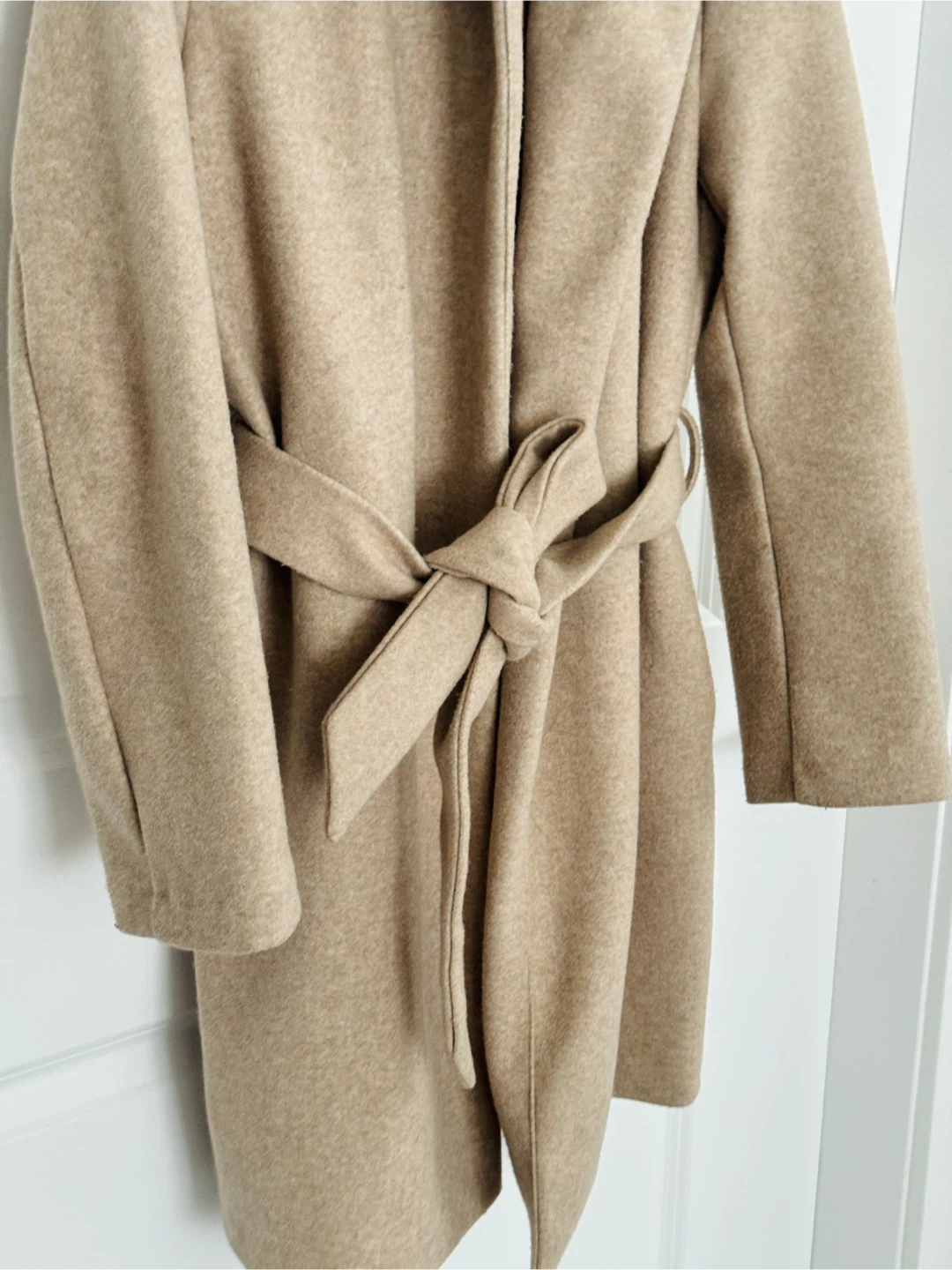 Zara Hooded Belted Coat  Size S - photo 4