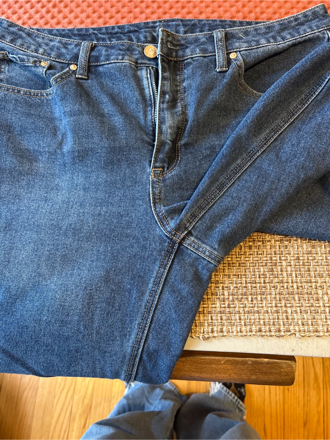 Seven Jeans Slim Straight Jeans Size 12 - photo 3