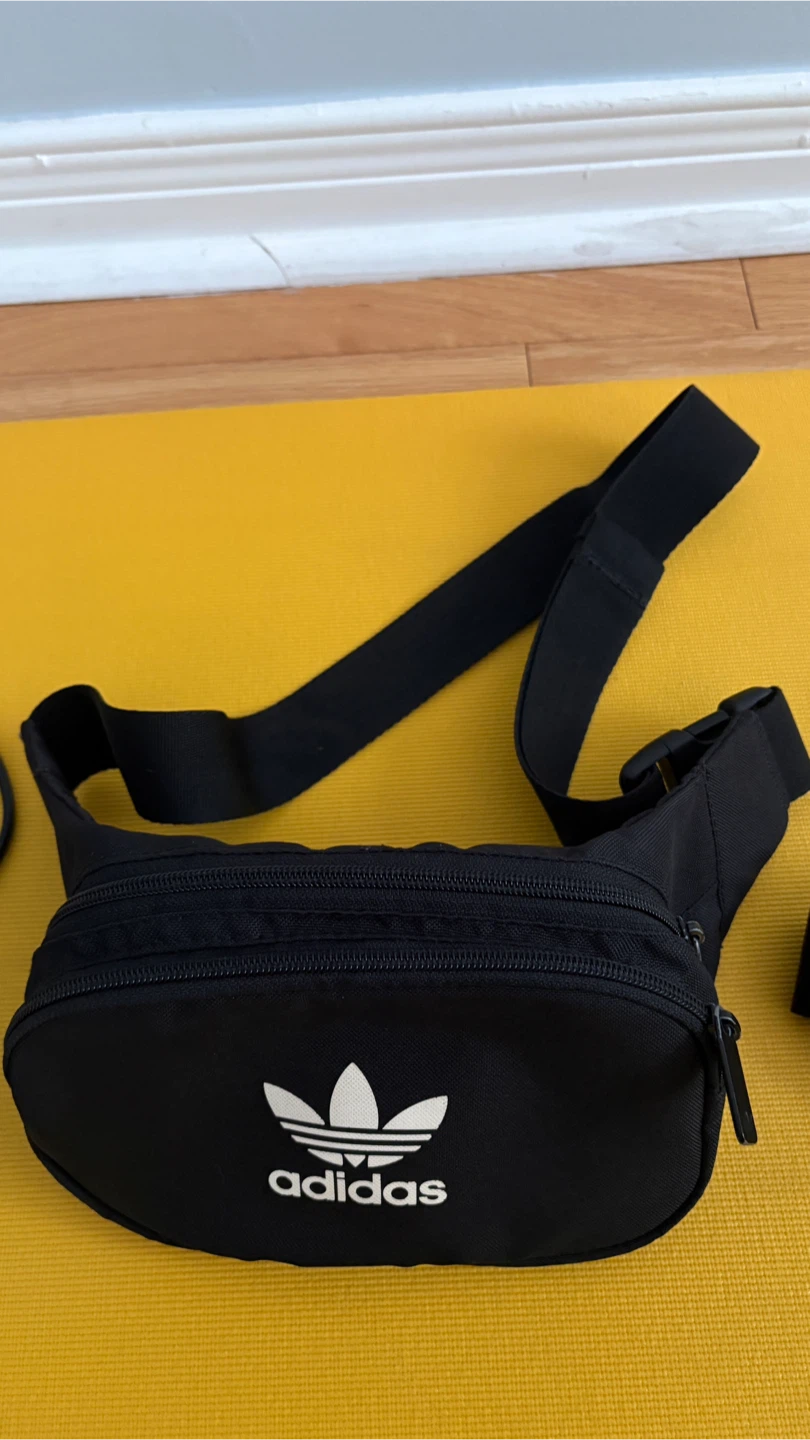 Adidas Black waist bag