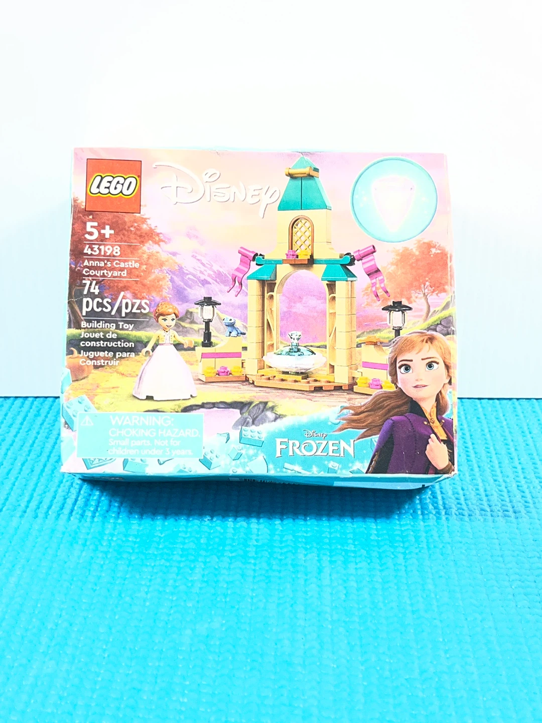 LEGO Disney Frozen  Castle Courtyard Building Toy Set 43198