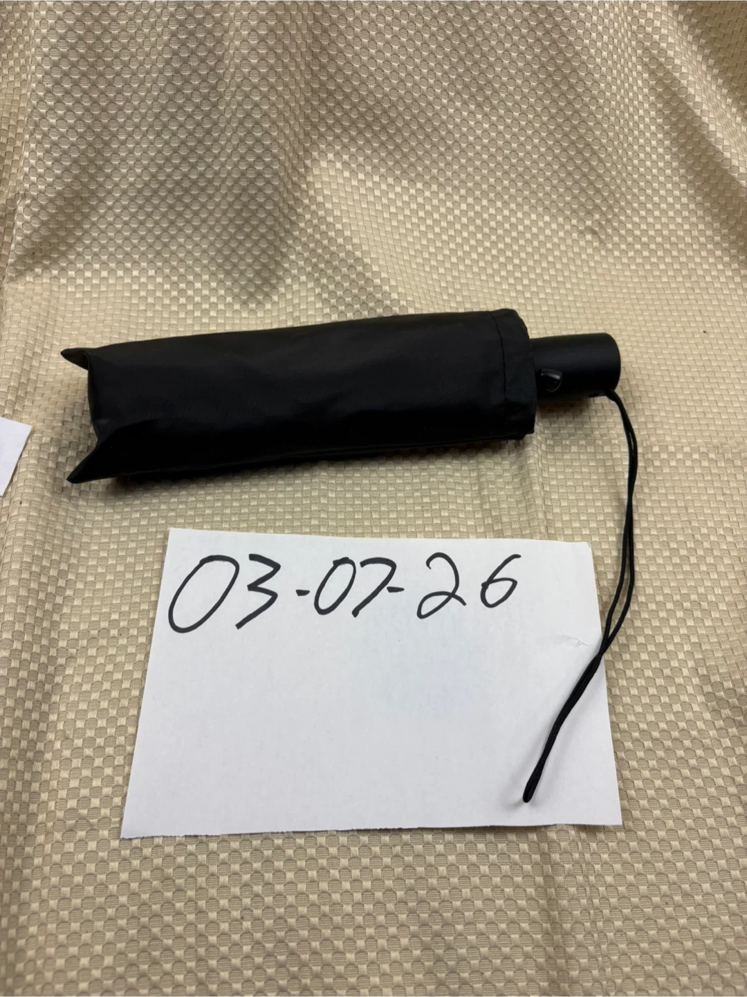 Black Compact Umbrella