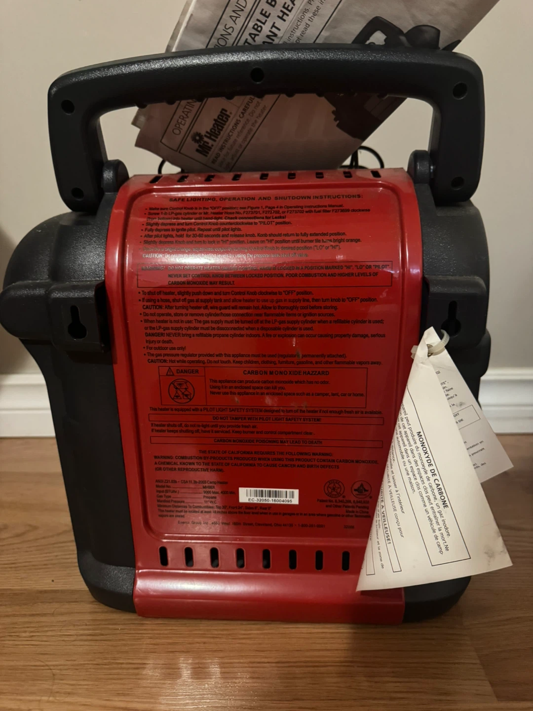 Mr. Heater Buddy Portable Radiant Heater - photo 2